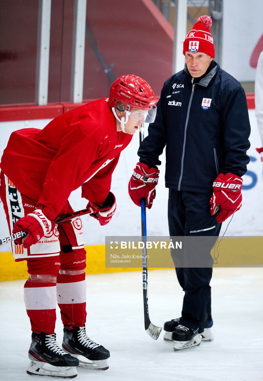 Timrås tränare Fredrik Andersson