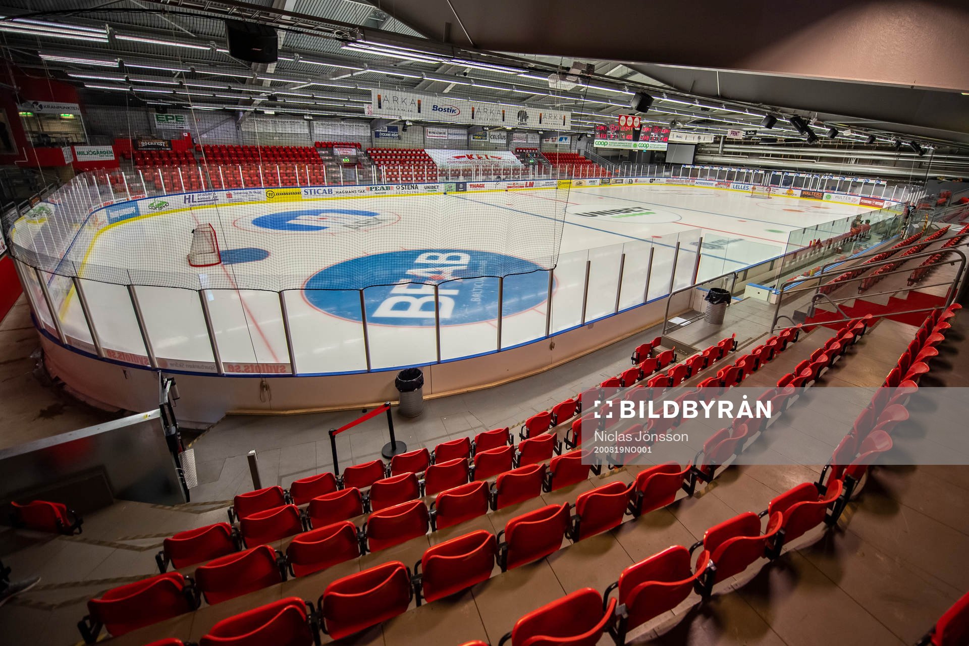 Kristianstads Ishall interiör