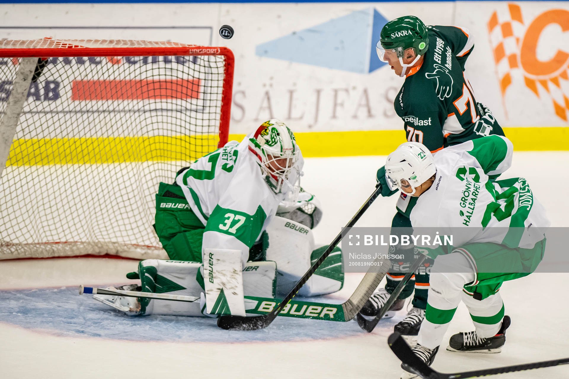 Kristianstads Acke Ringström oroar framför Rögles