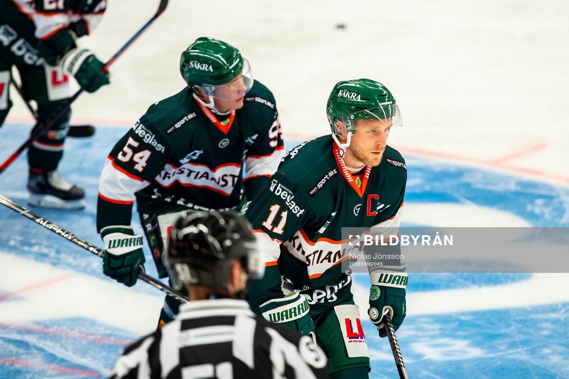 Kristianstads Fredrik Hansson jublar