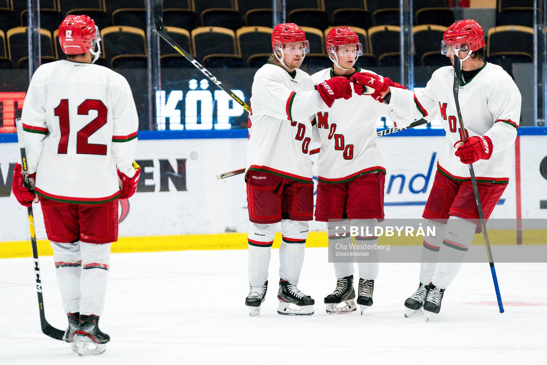 Modos Mikkel Aagaard, Aleksi Heponiemi och Jesper Lindgren