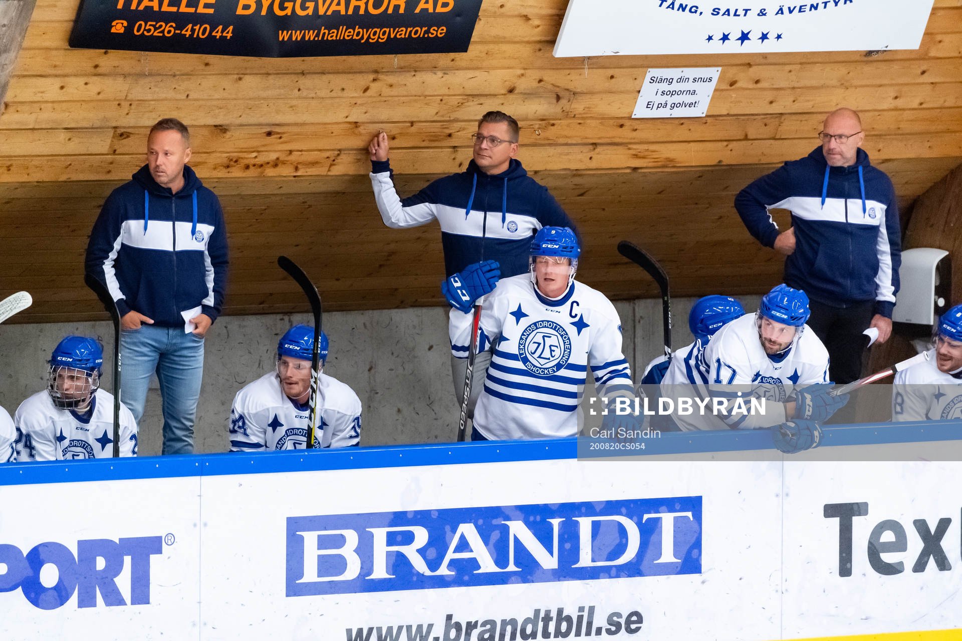 Leksands assisterande tränare Mikael Karlberg, tränare