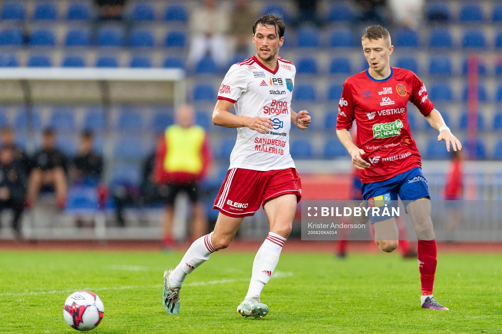 Halmias Ola Lindh och Varbergs GIFs Rasmus Cronvall