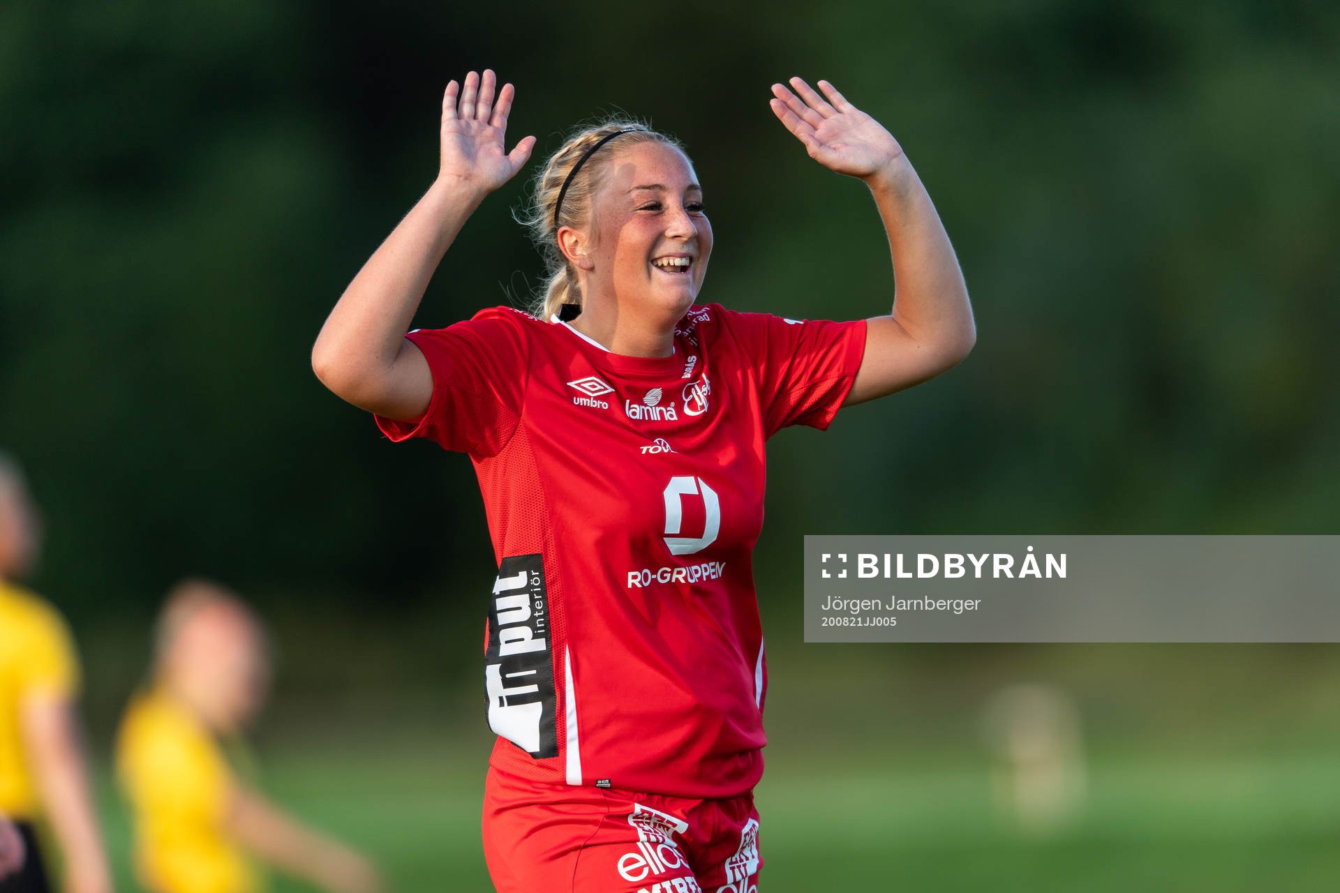 Elfsborgs Ebba Johansson jublar