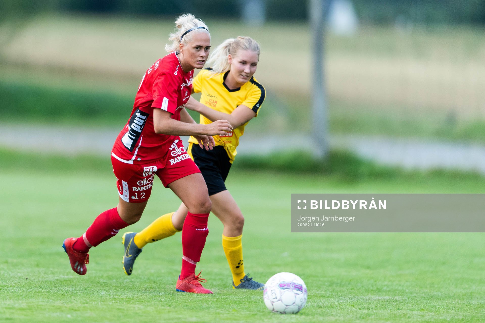Elfsborgs Ellen Larsson och Hyssnas Emelie Falk