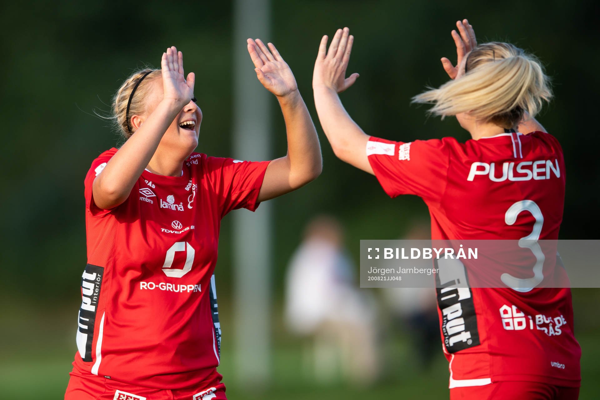 Elfsborgs Ebba Johansson jublar