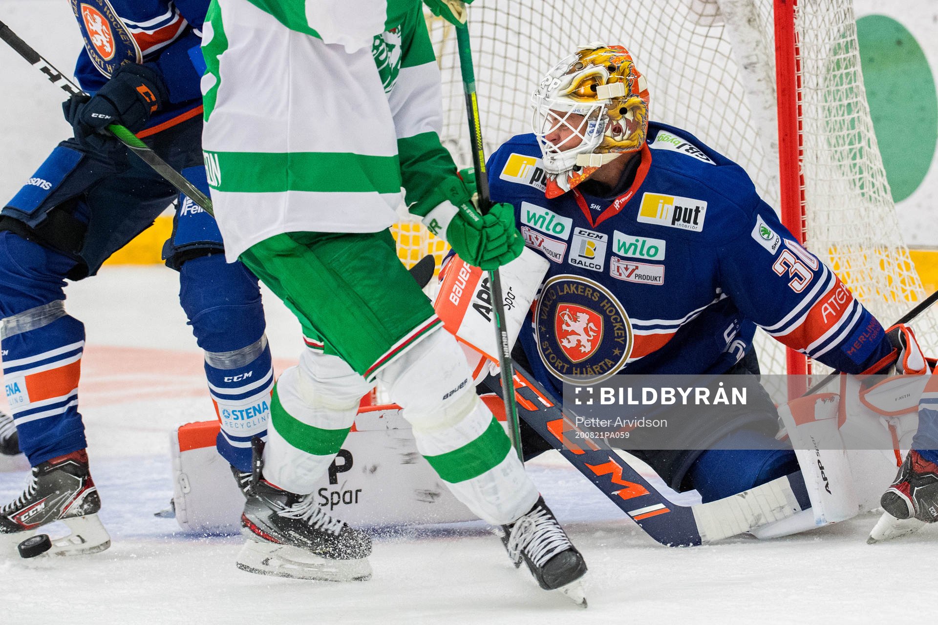 Växjös målvakt Viktor Fasth