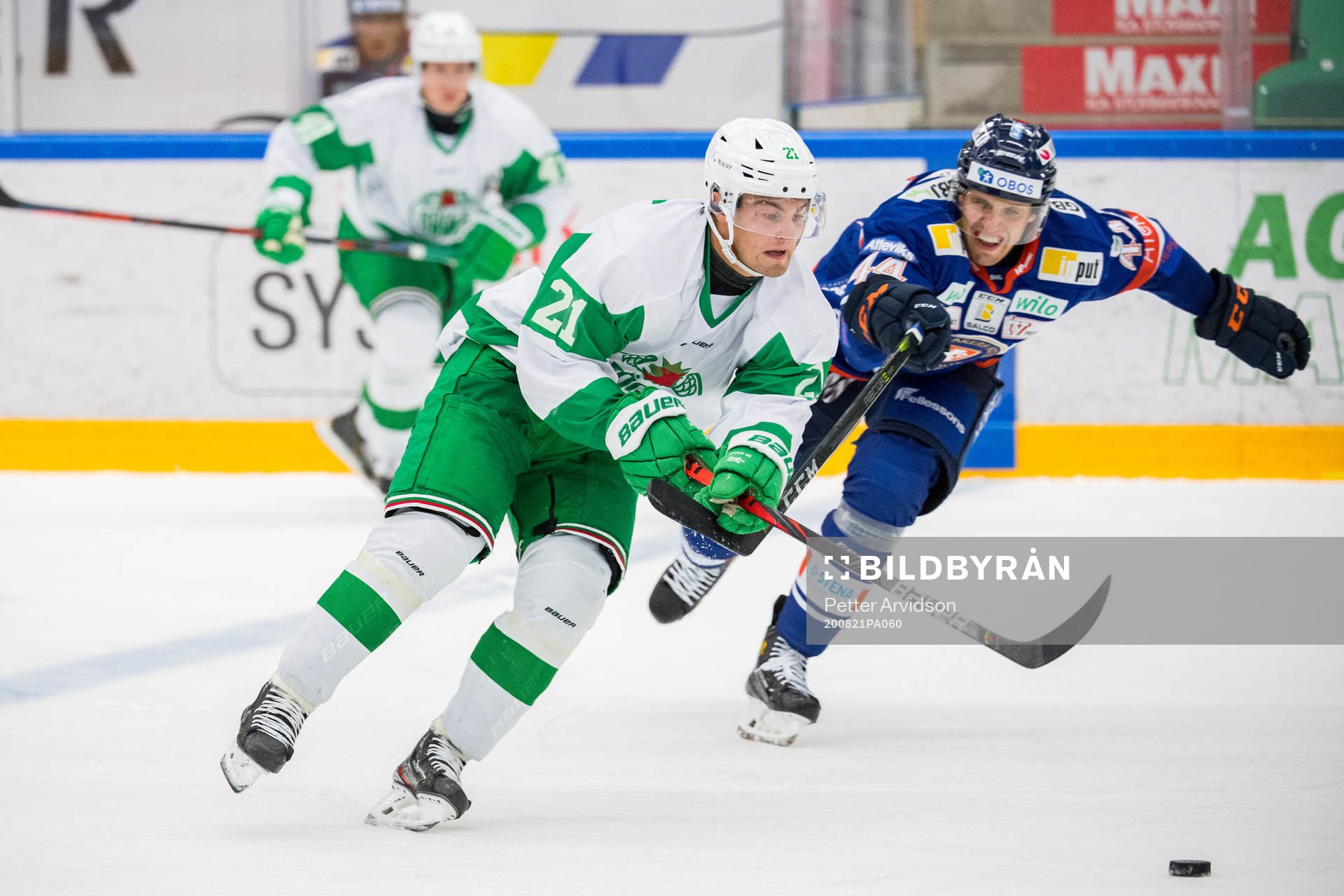 Rögles Nils Höglander och Växjös Peter Andersson