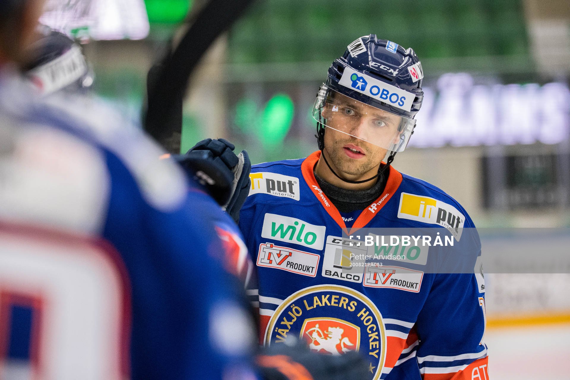 Växjös Emil Pettersson jublar