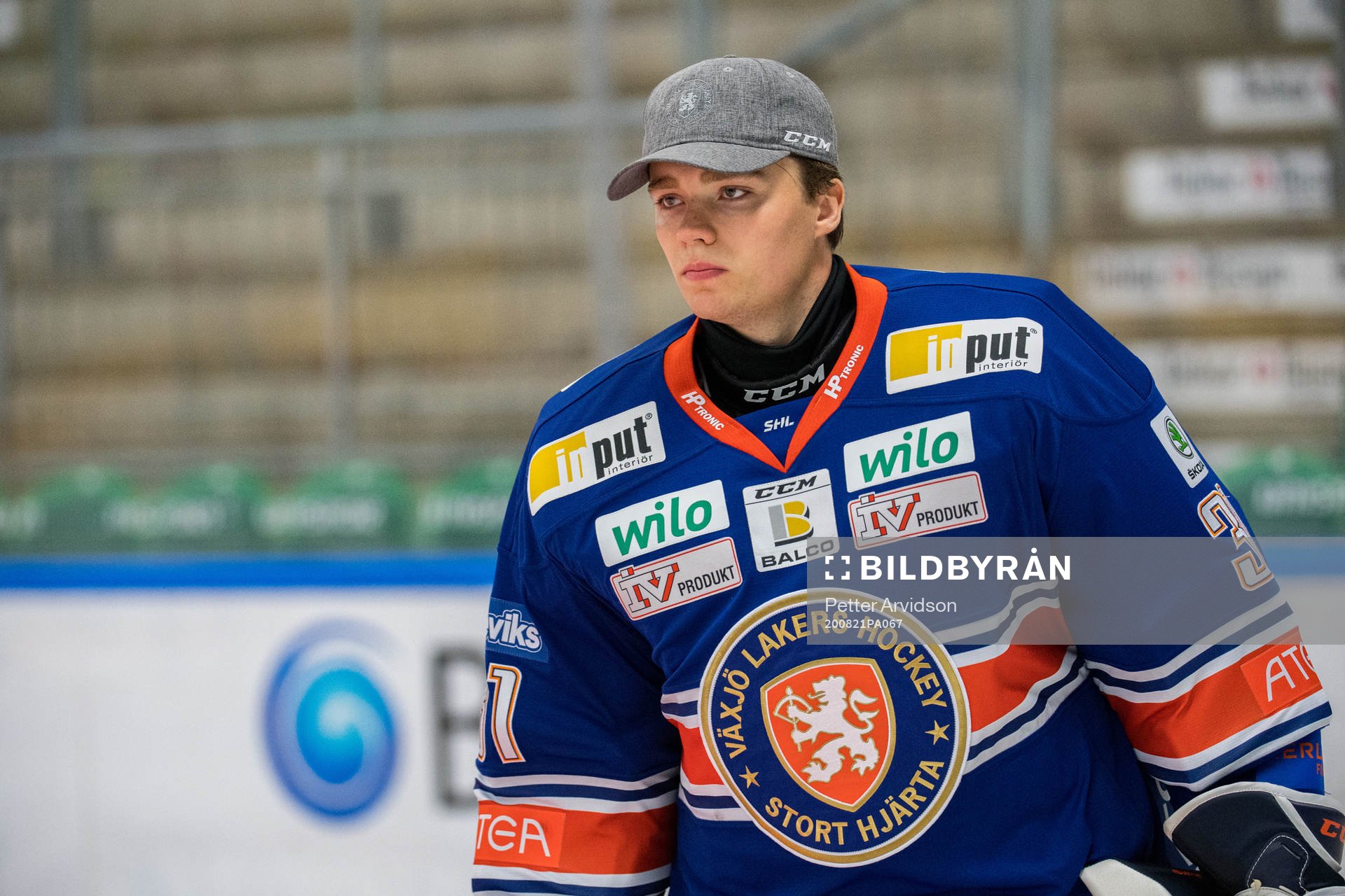 Växjös målvakt Erik Källgren