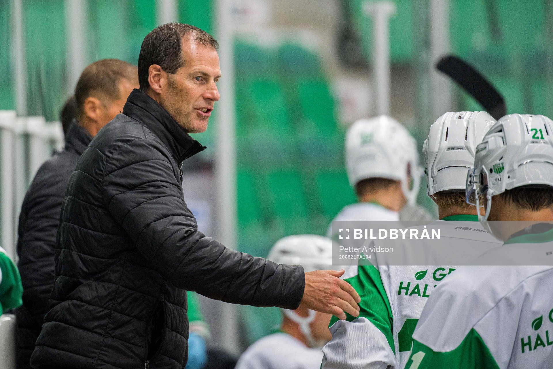 Rögles assisterande tränare Jan Larsson