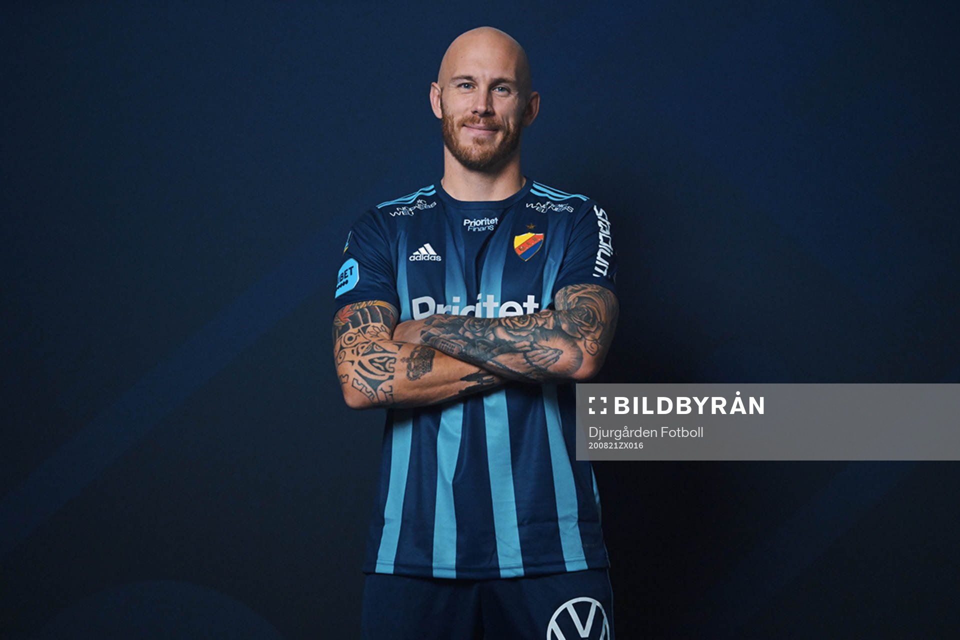 På denna handoutbild från Djurgården ses nyförvärvet