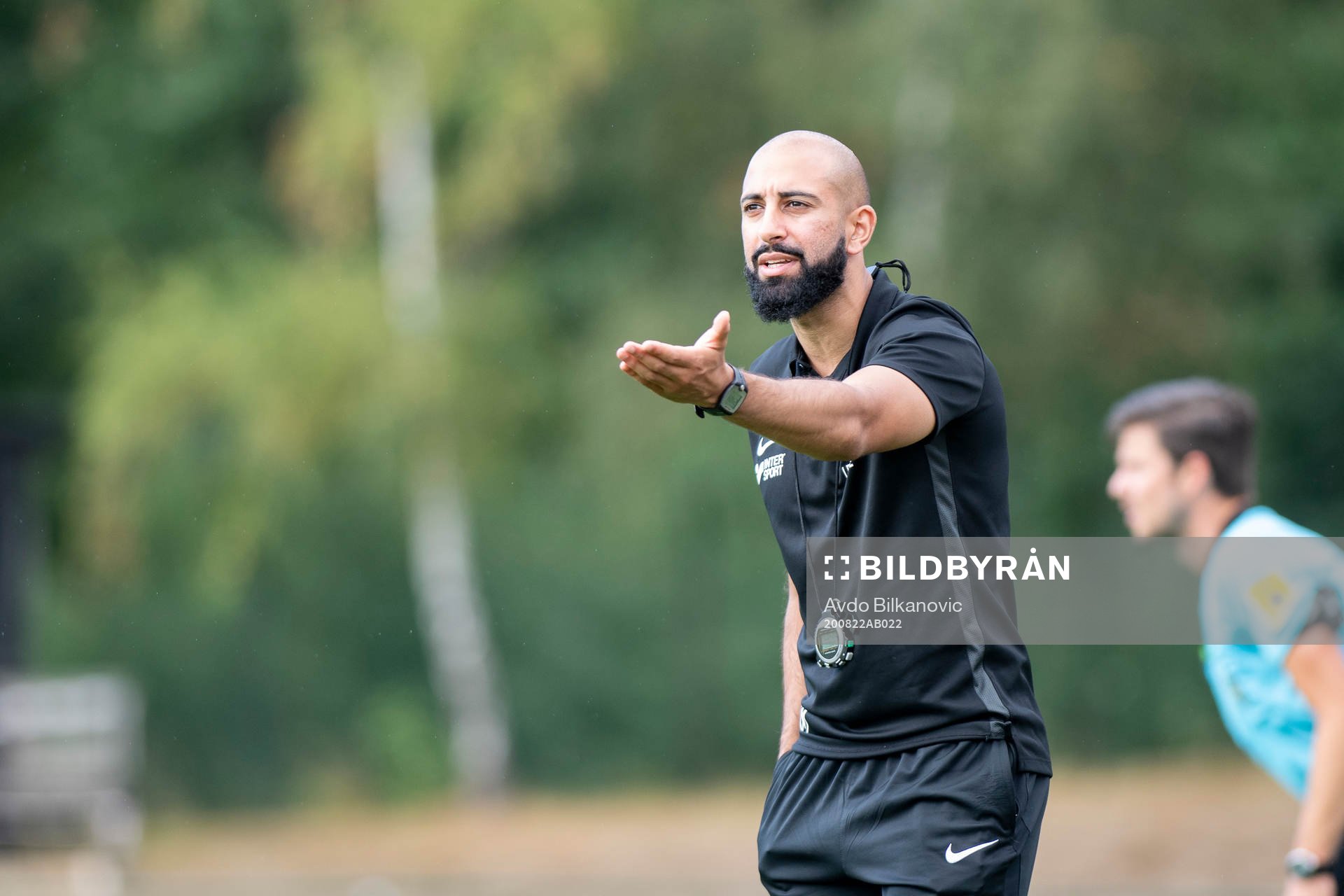 Högaborgs tränare Akram Mansour