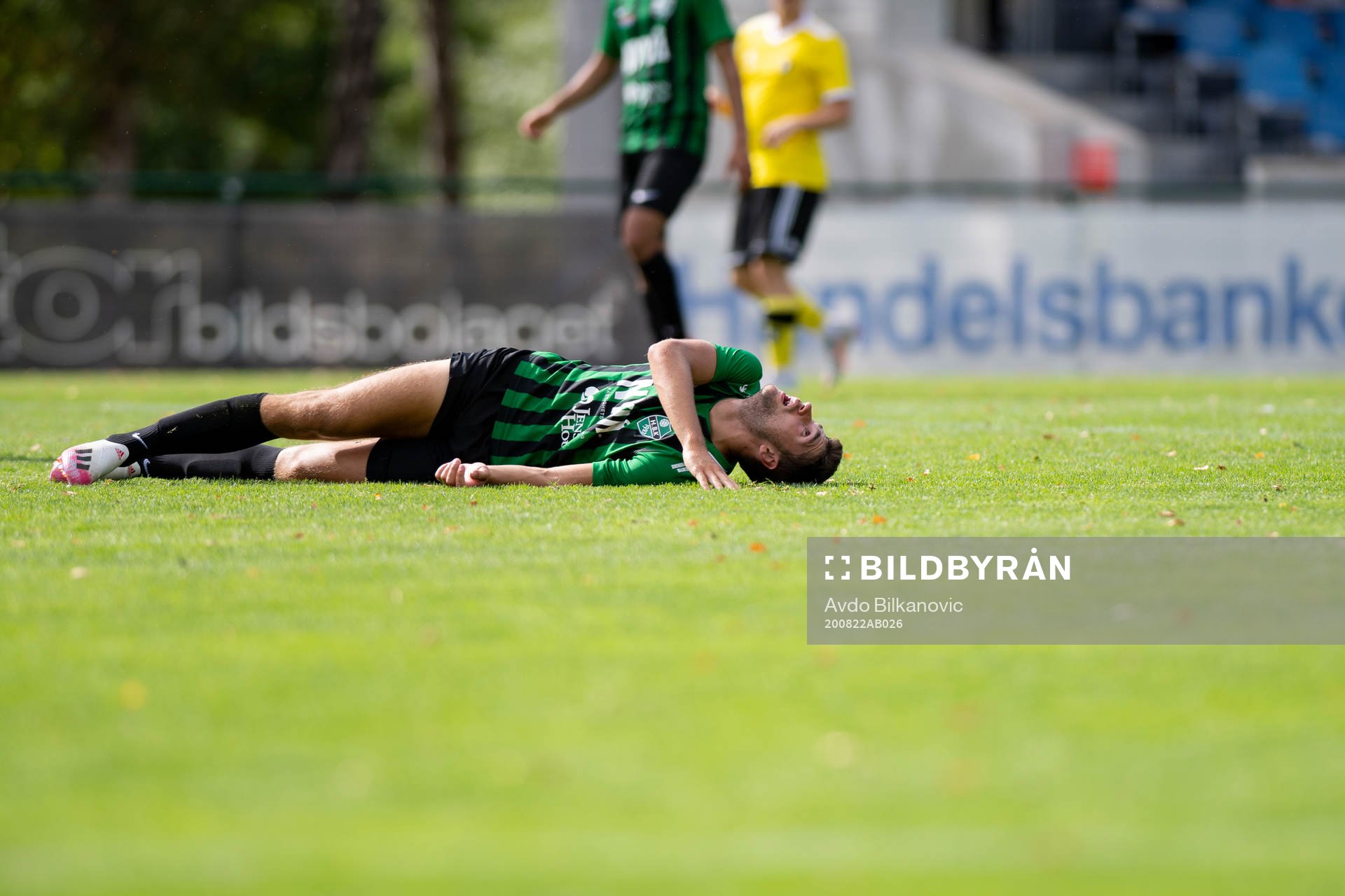 Högaborgs Mattias Almeida Sundell deppar