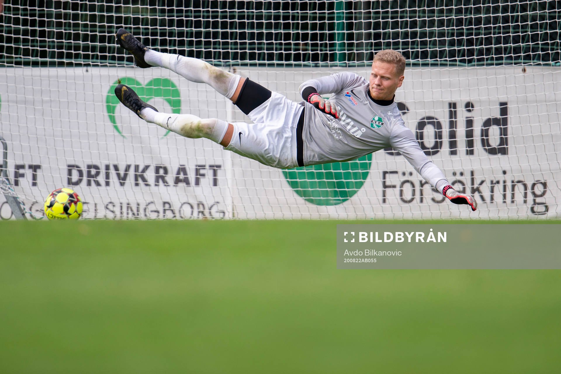 Högaborgs målvakt Marcus Werner Rupprecht