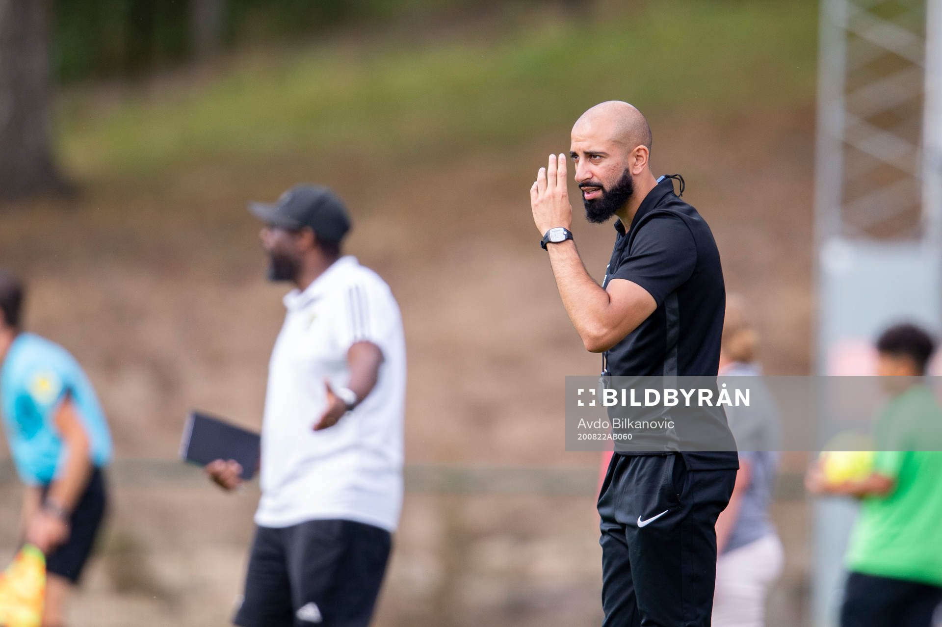 Högaborgs tränare Akram Mansour