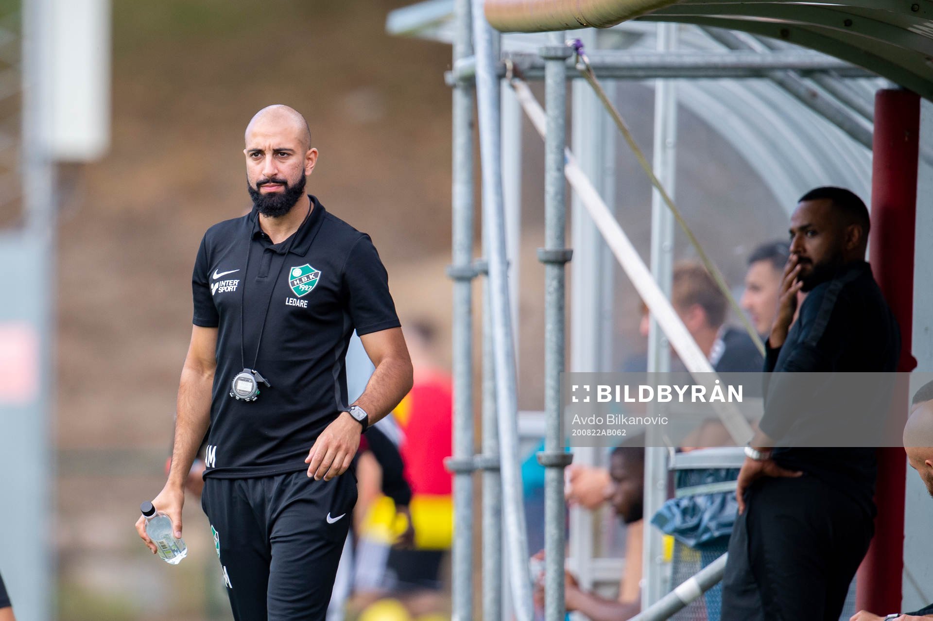 Högaborgs tränare Akram Mansour deppar