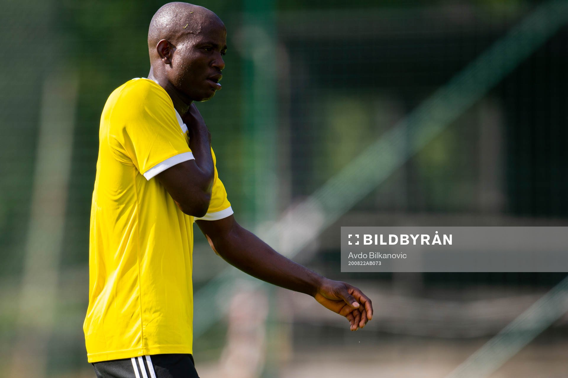 Malmö Citys Tayo Junior Saliu