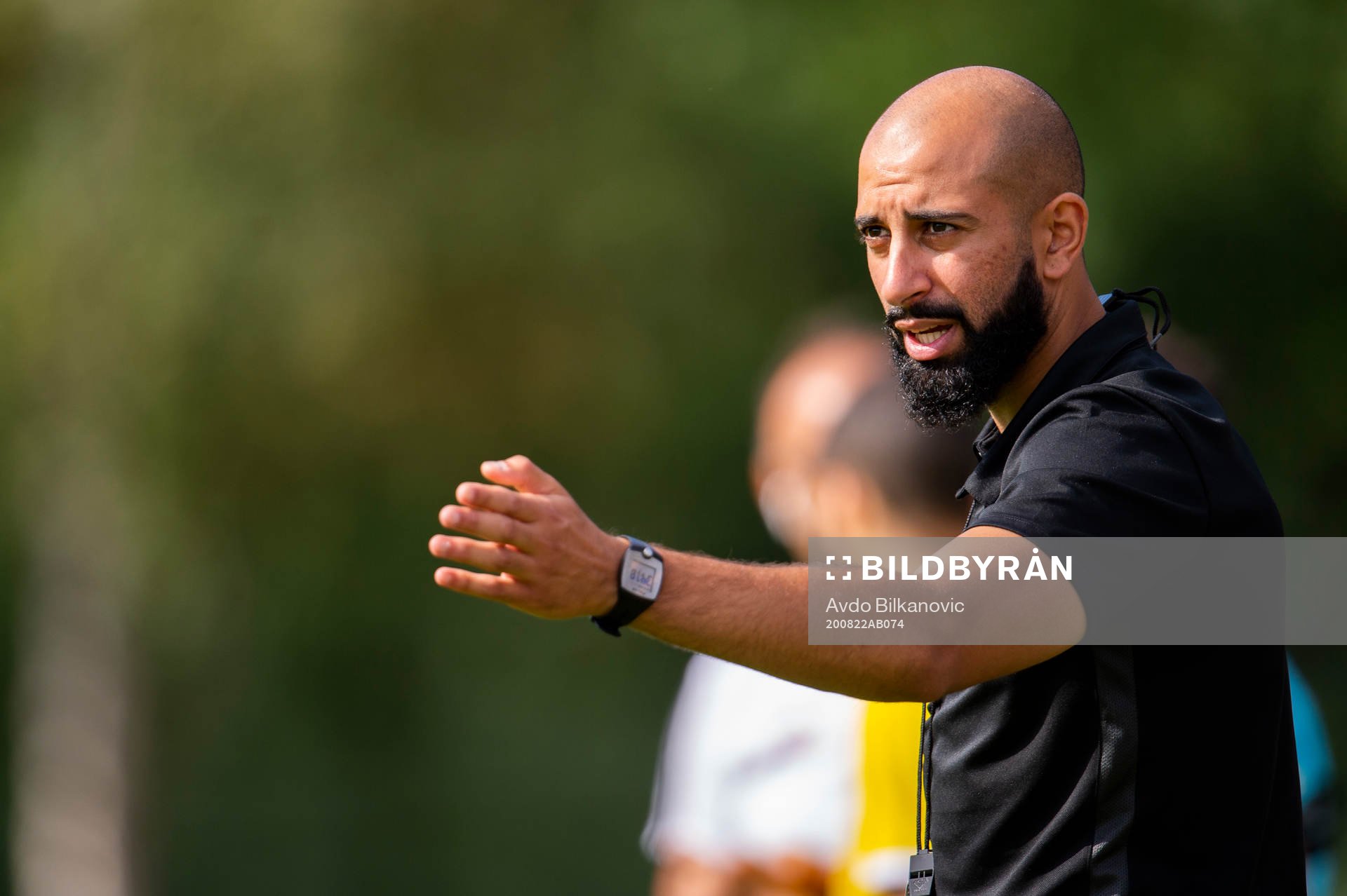 Högaborgs tränare Akram Mansour