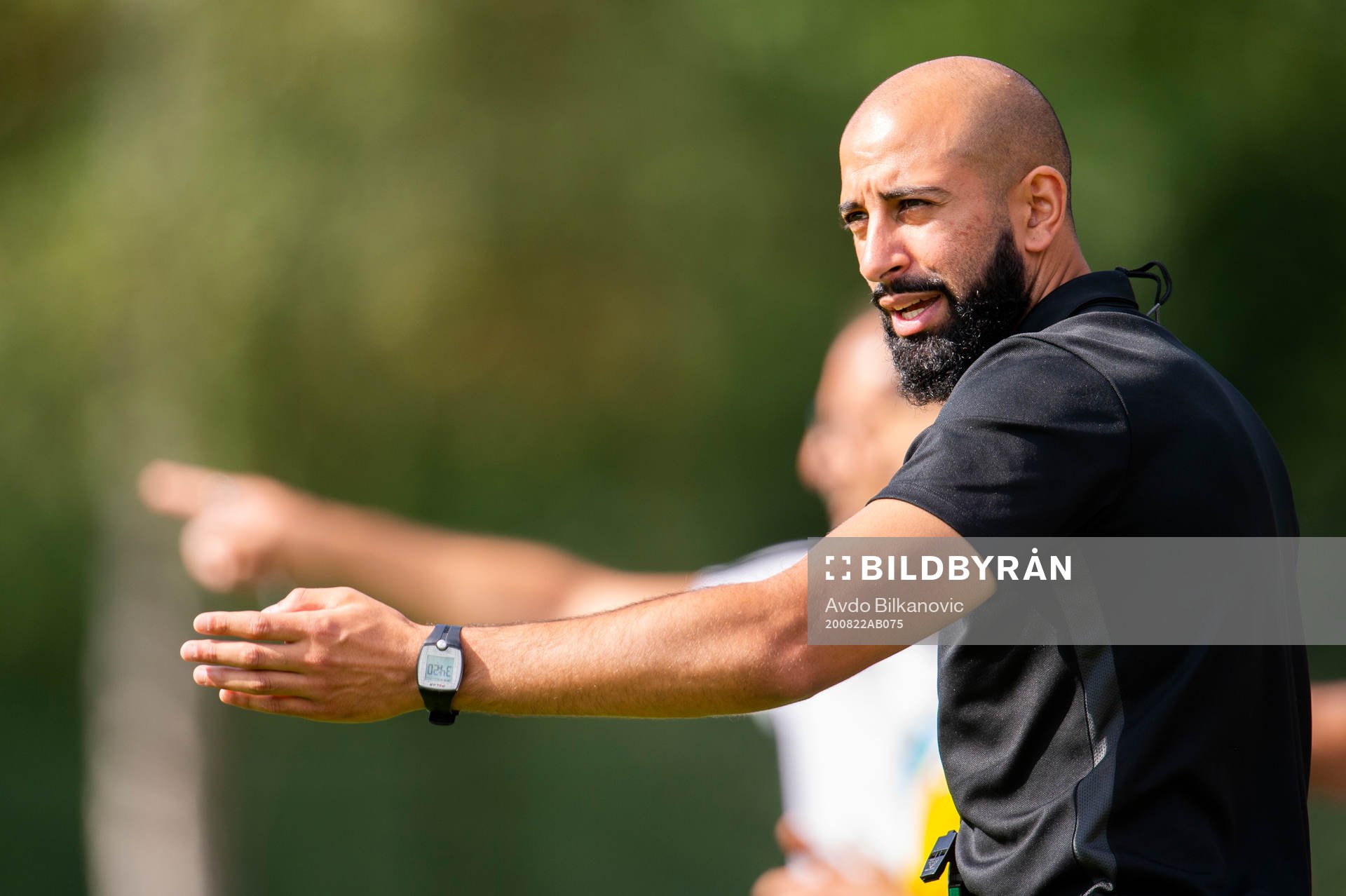 Högaborgs tränare Akram Mansour