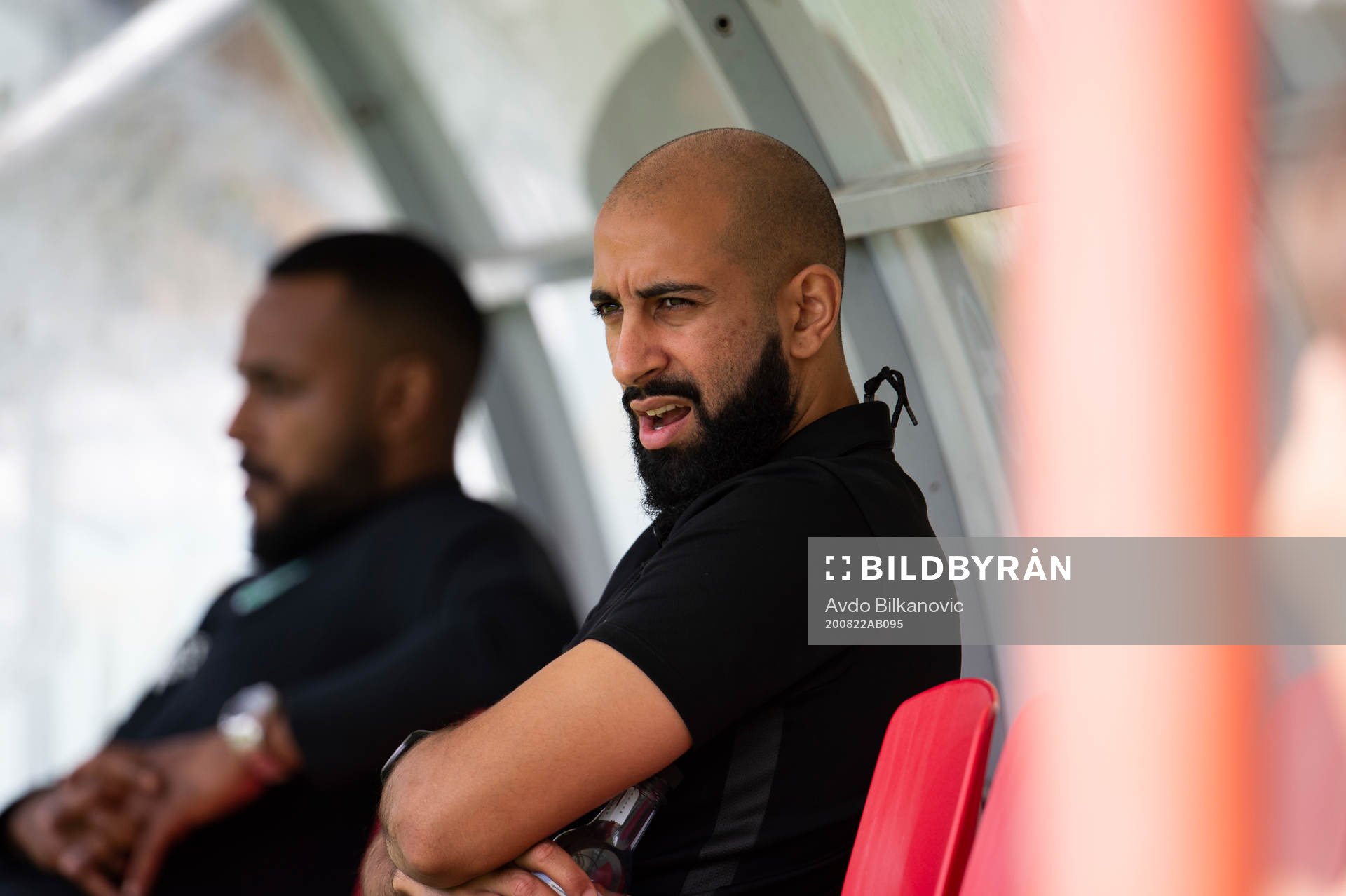 Högaborgs tränare Akram Mansour