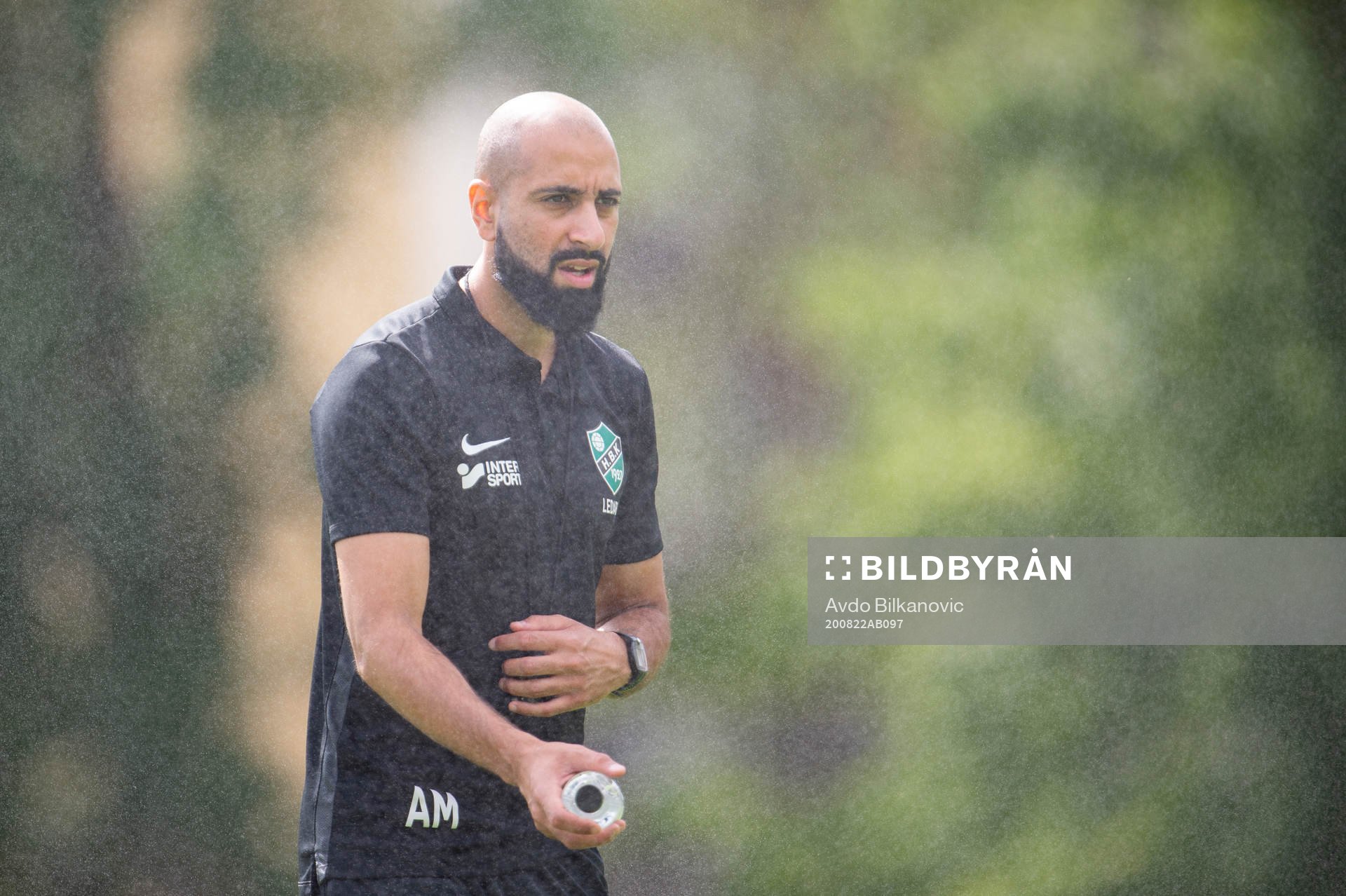 Högaborgs tränare Akram Mansour