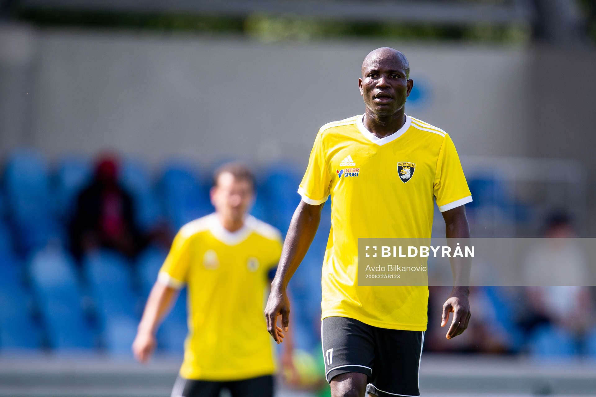 Malmö Citys Tayo Junior Saliu