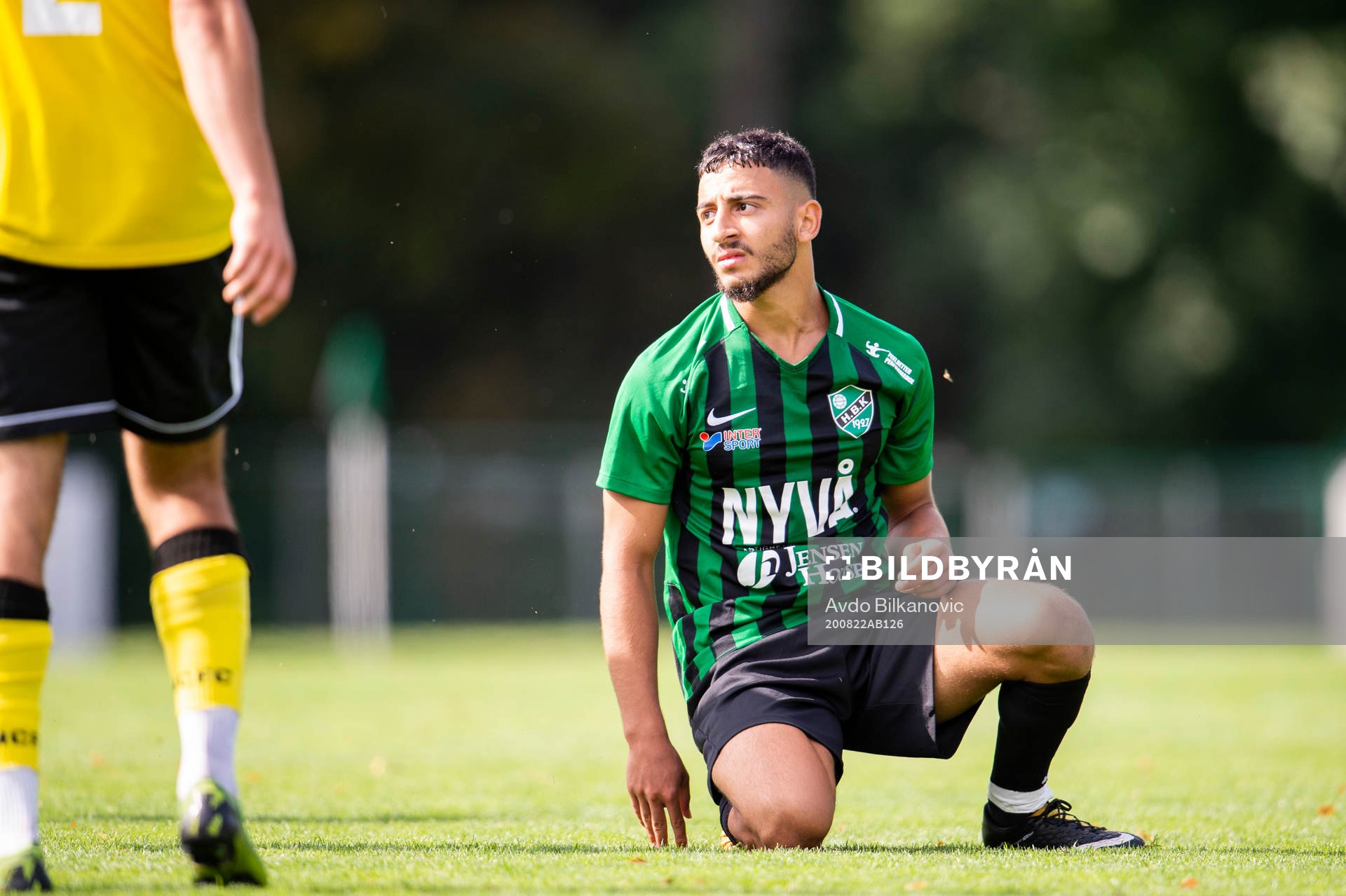 Högaborgs Ahmad El Khalayli deppar