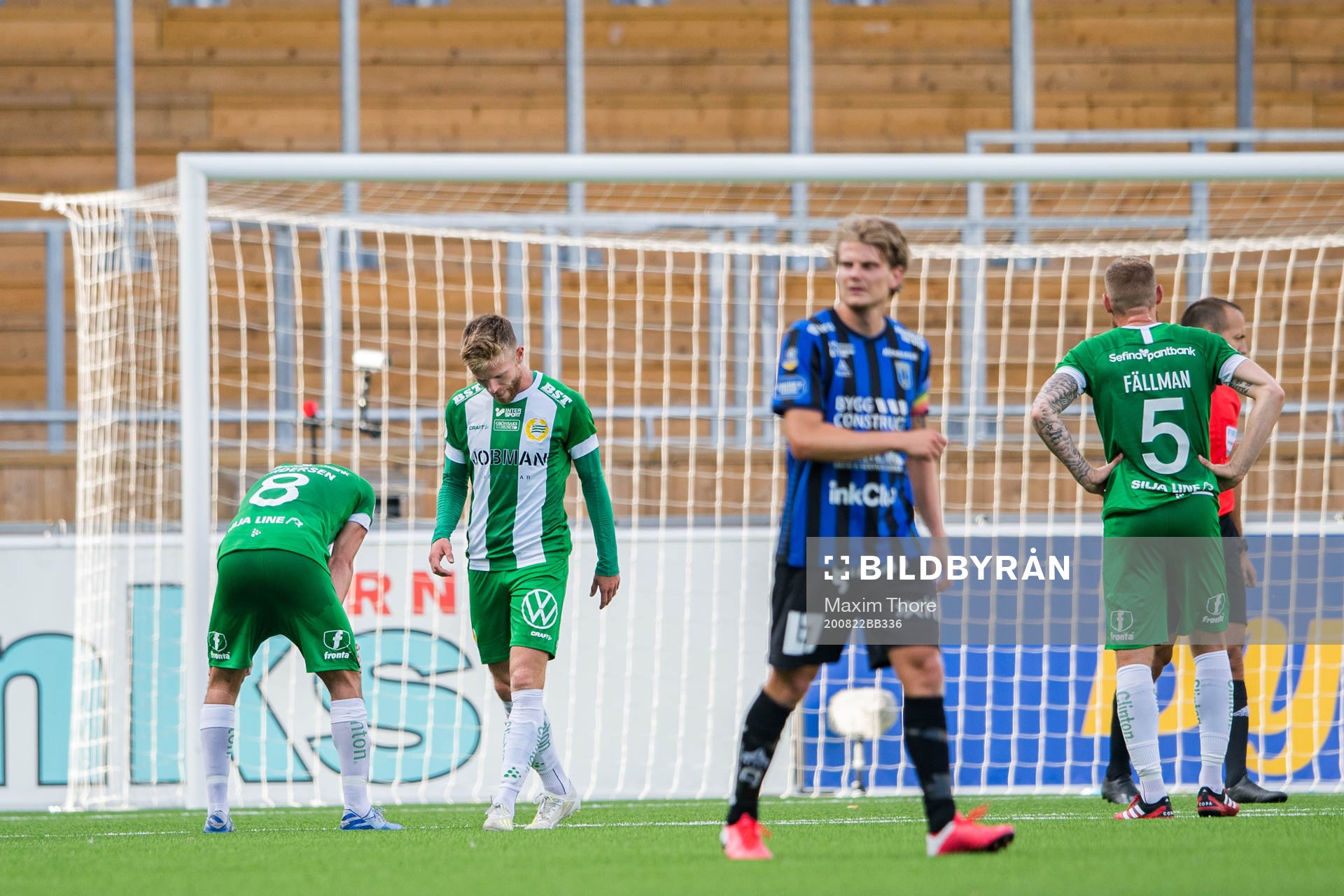 Hammarbys Dennis Widgren deppar