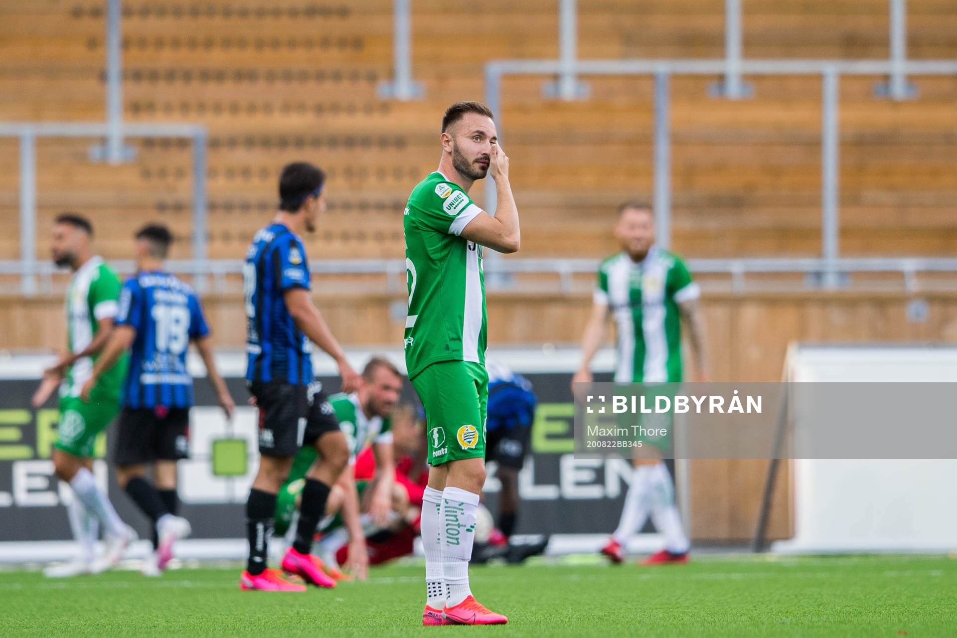 Hammarbys Muamer Tankovic deppar