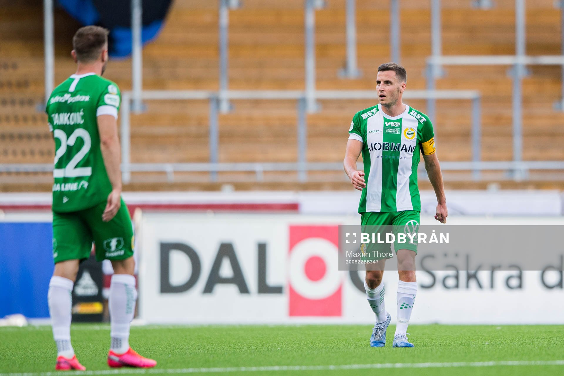 Hammarbys Jeppe Andersen deppar