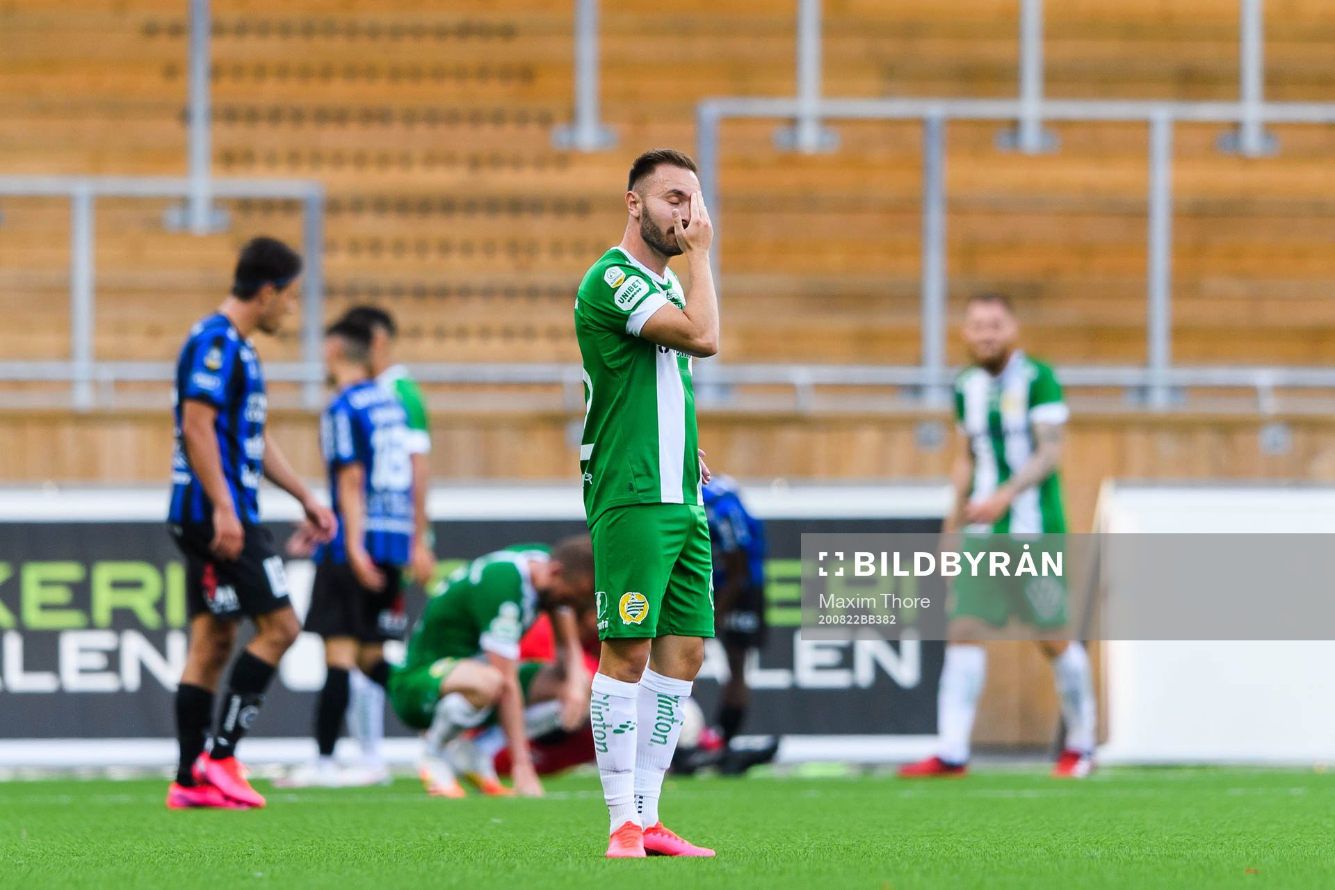 Hammarbys Muamer Tankovic deppar