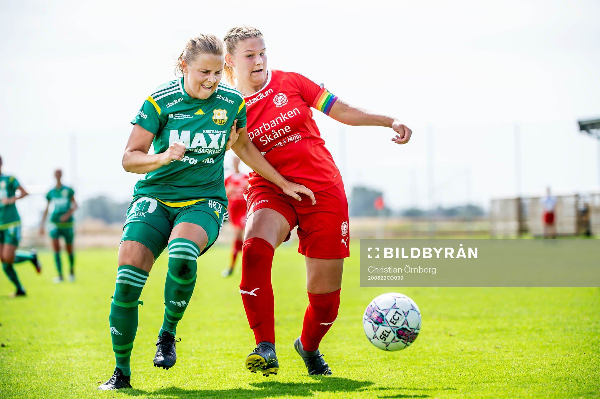 Åhus Matilda Andersson mot Dösjöbros Amanda Nilsson