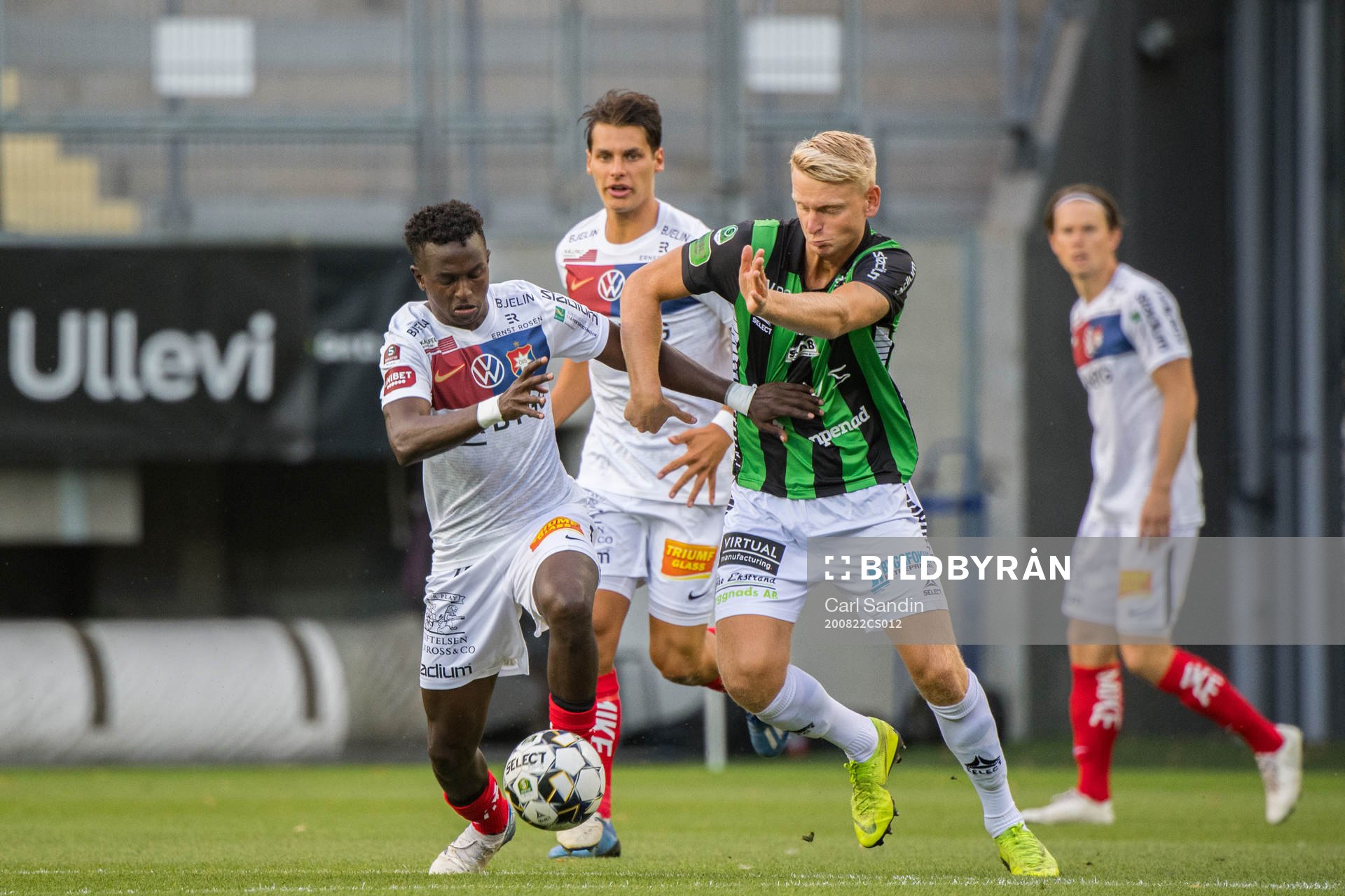 Örgrytes Mohamed Said Adan och GAIS Joackim Åberg
