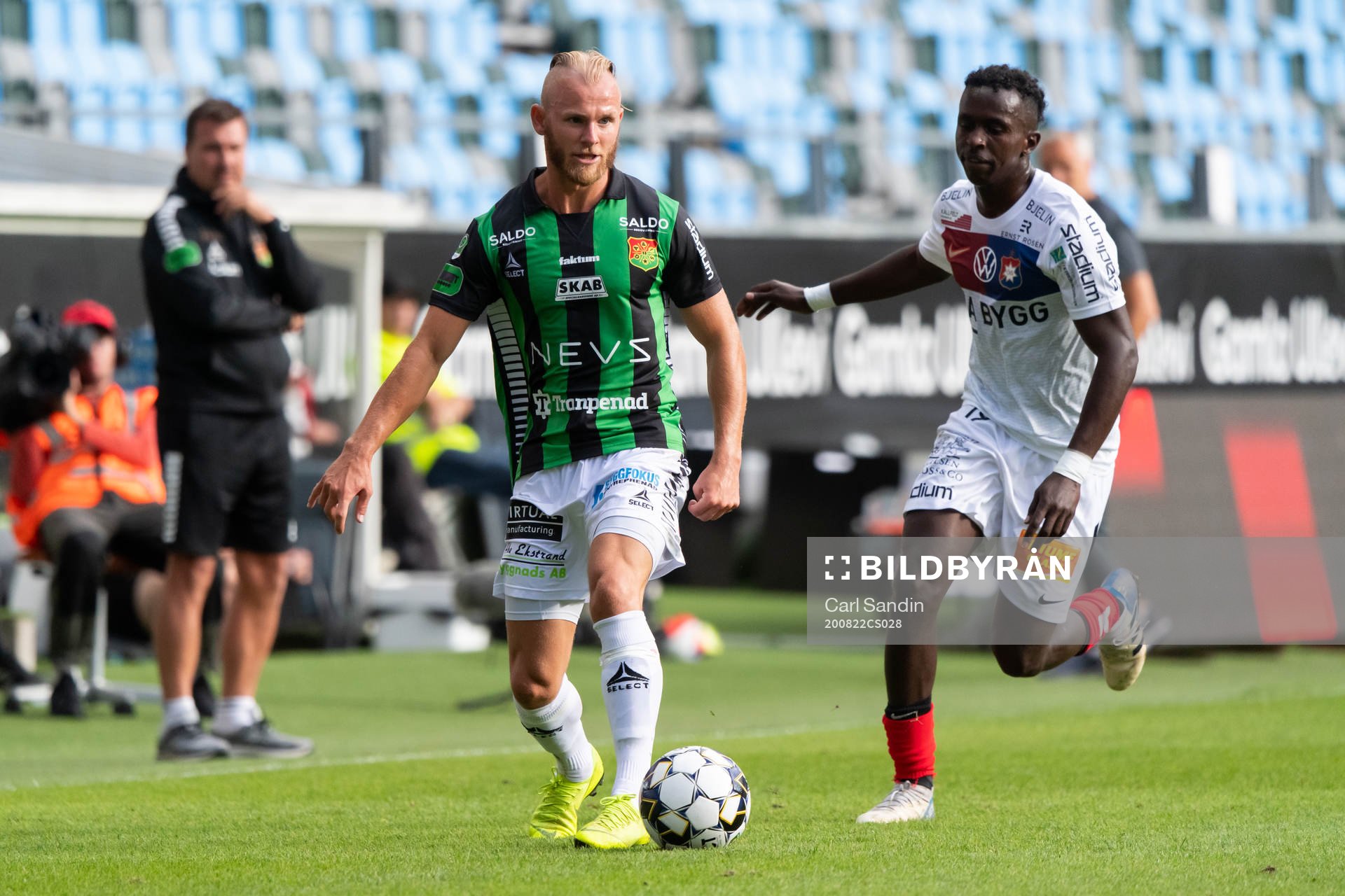 GAIS Nicls Andersén och Örgrytes Mohamed Said Adan