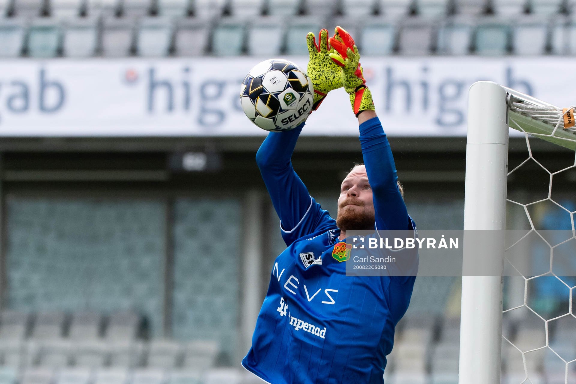 GAIS målvakt Mathias Karlsson