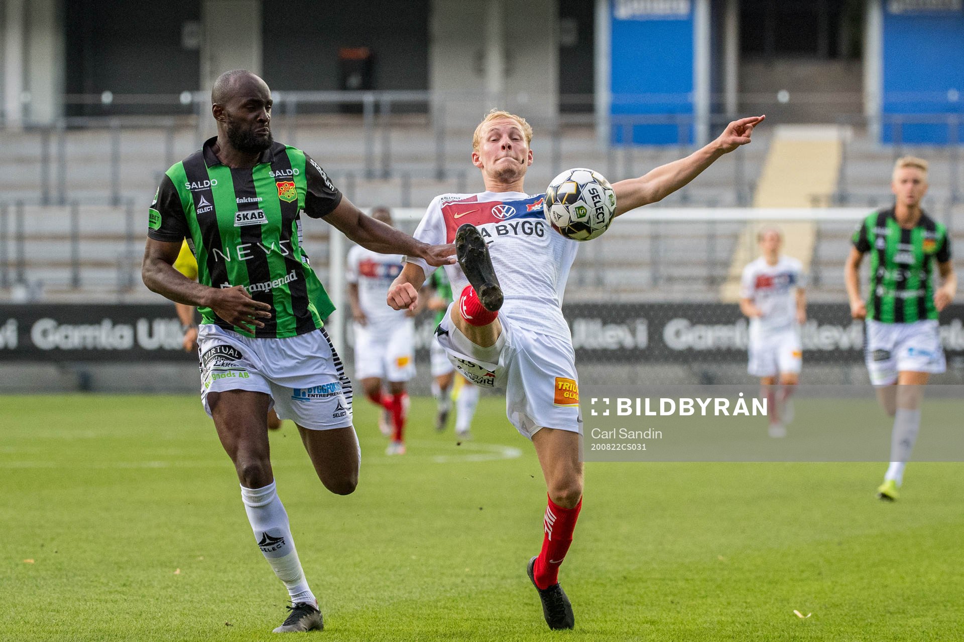 GAIS Borins Lumbana och Örgrytes Adam Bergmark Wiberg