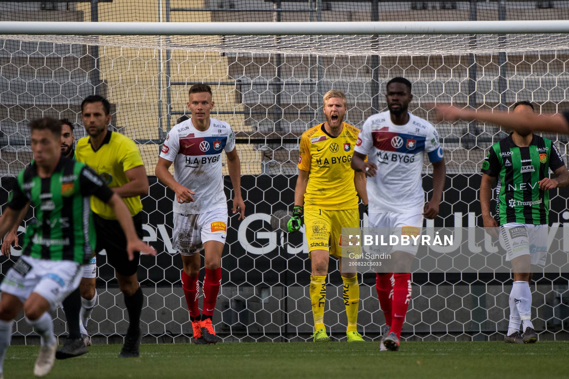 Örgrytes målvakt Fredrik Andersson