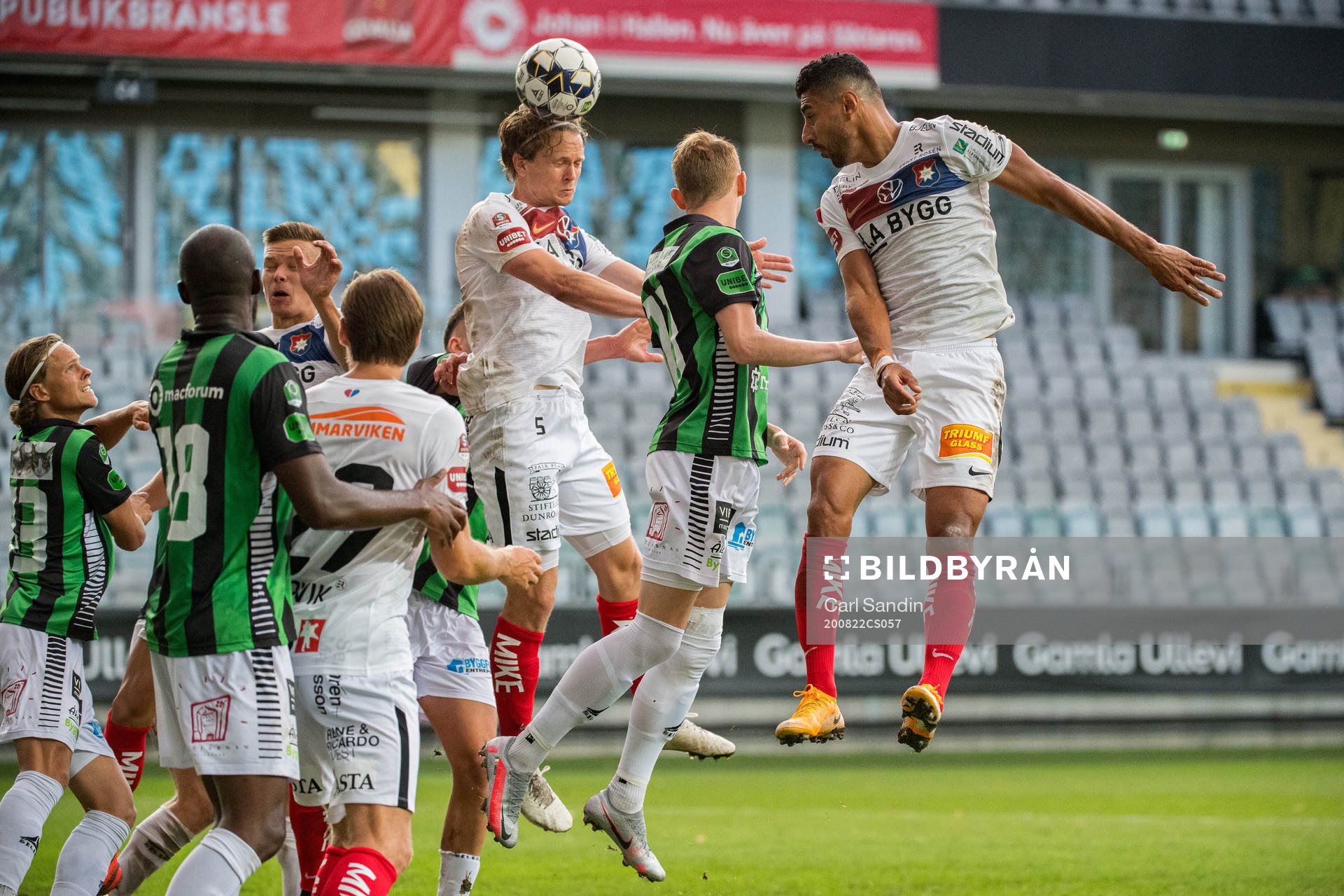 Örgrytes Anton Lans och Ailton Jose Almeida mot GAIS