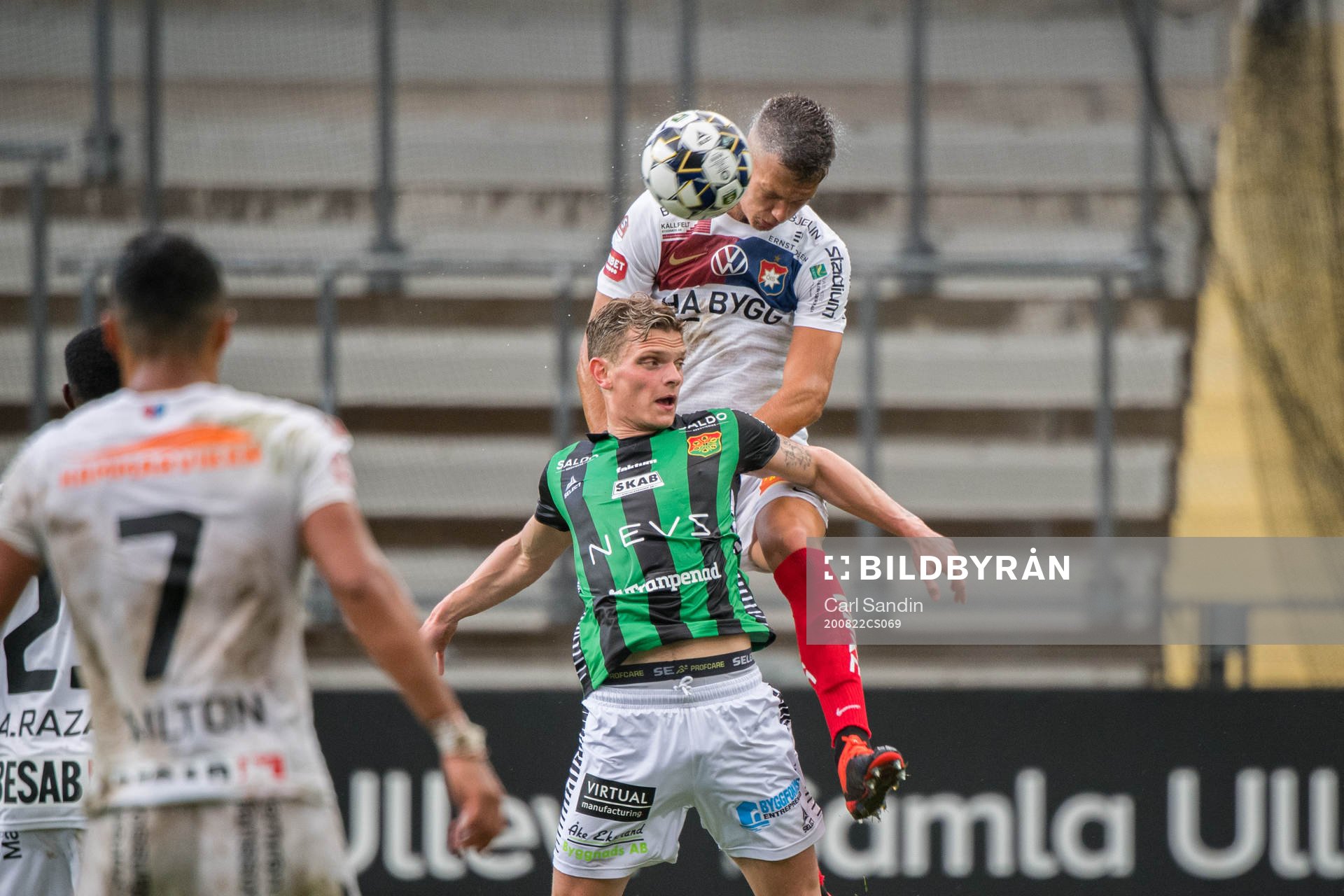 GAIS Meinhard Egilsson Olsen och Örgrytes Arvid Brorsson