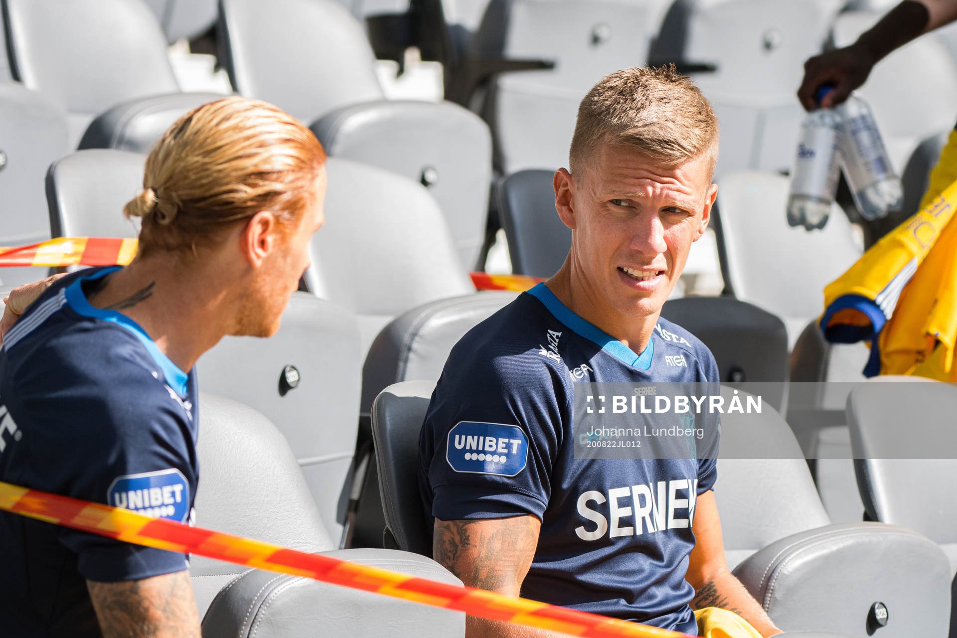 IFK Göteborgs Pontus Wernbloom på bänken