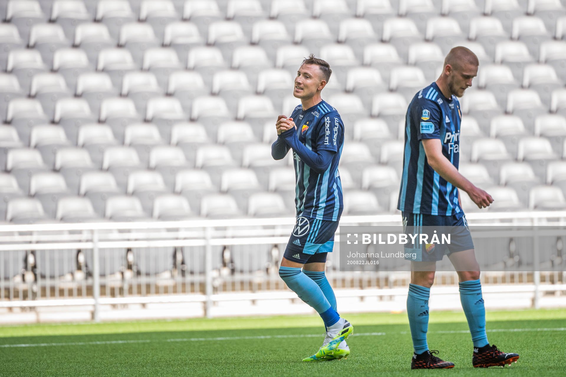 Djurgårdens Fredrik Ulvestad deppar