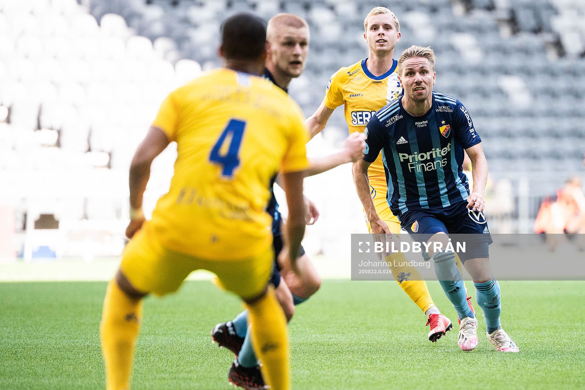 Djurgårdens Jonathan Ring och IFK Göteborgs Victor