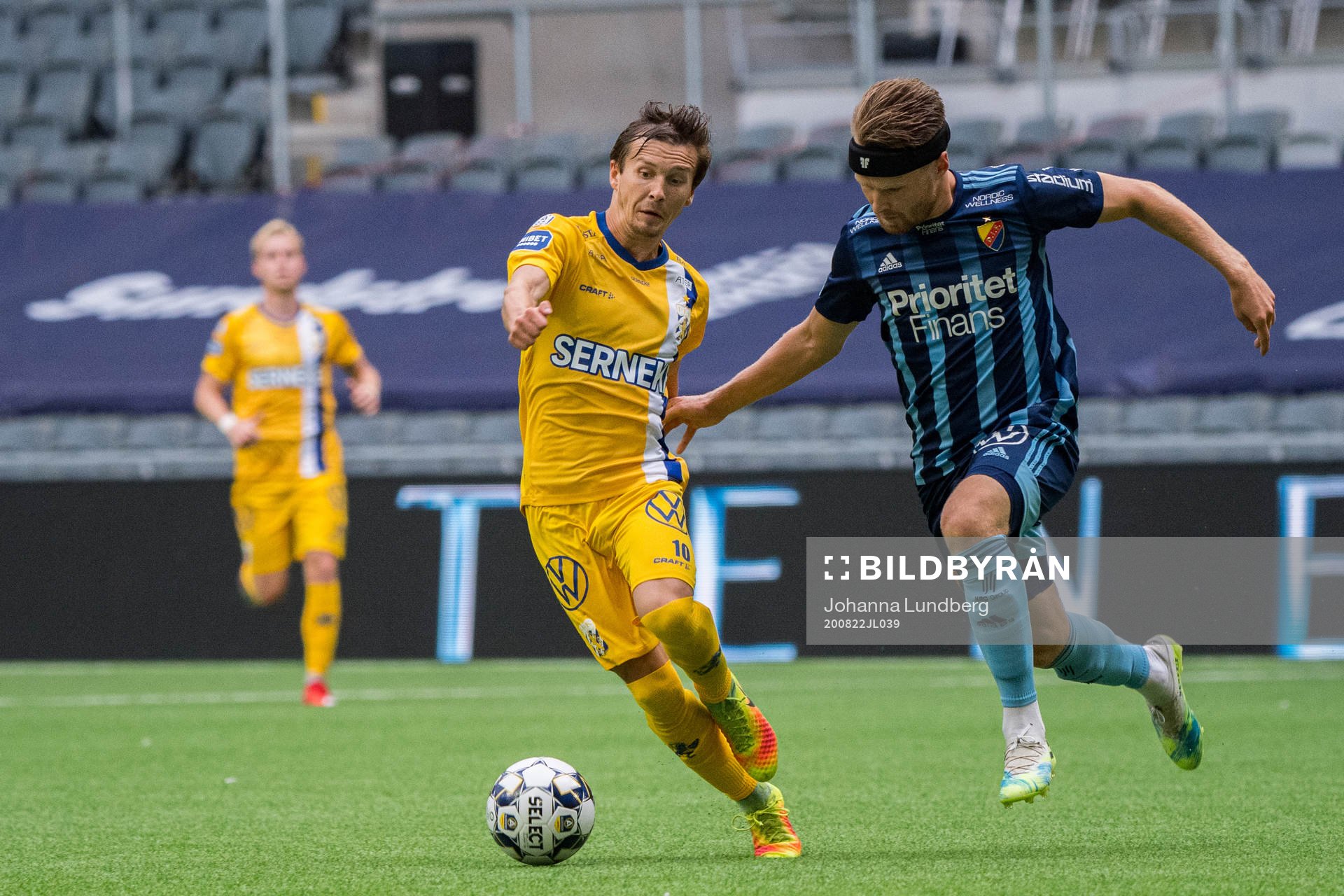 IFK Göteborgs Patrik Karlsson Lagemyr och Djurgårdens