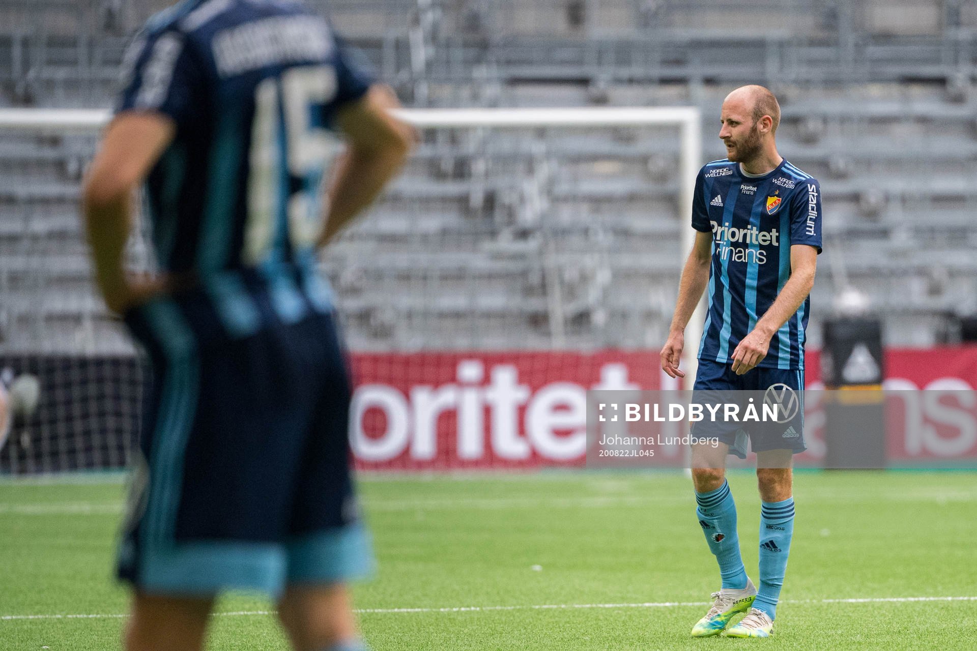 Djurgårdens Curtis Edwards deppar