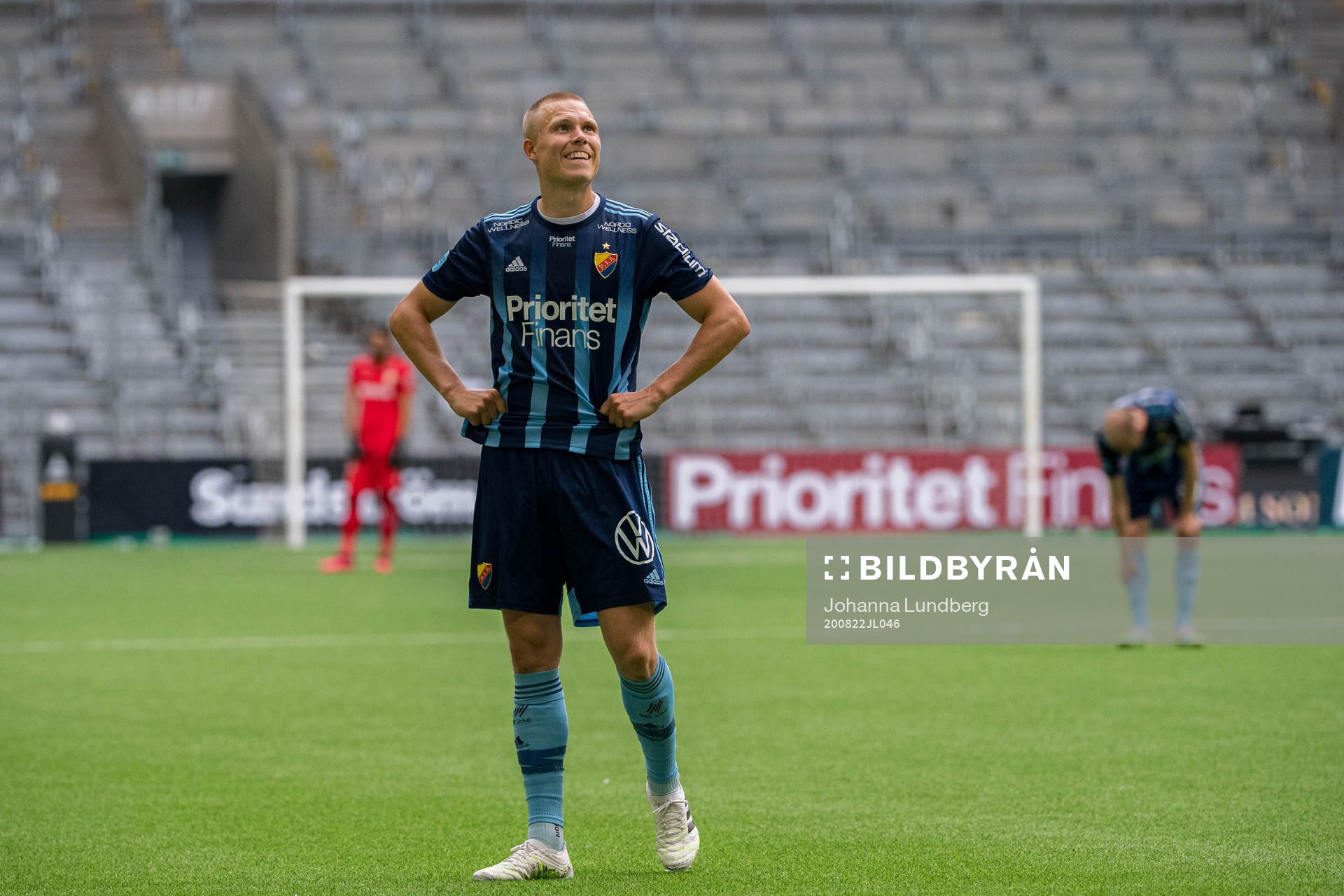 Djurgårdens Jonathan Augustinsson deppar