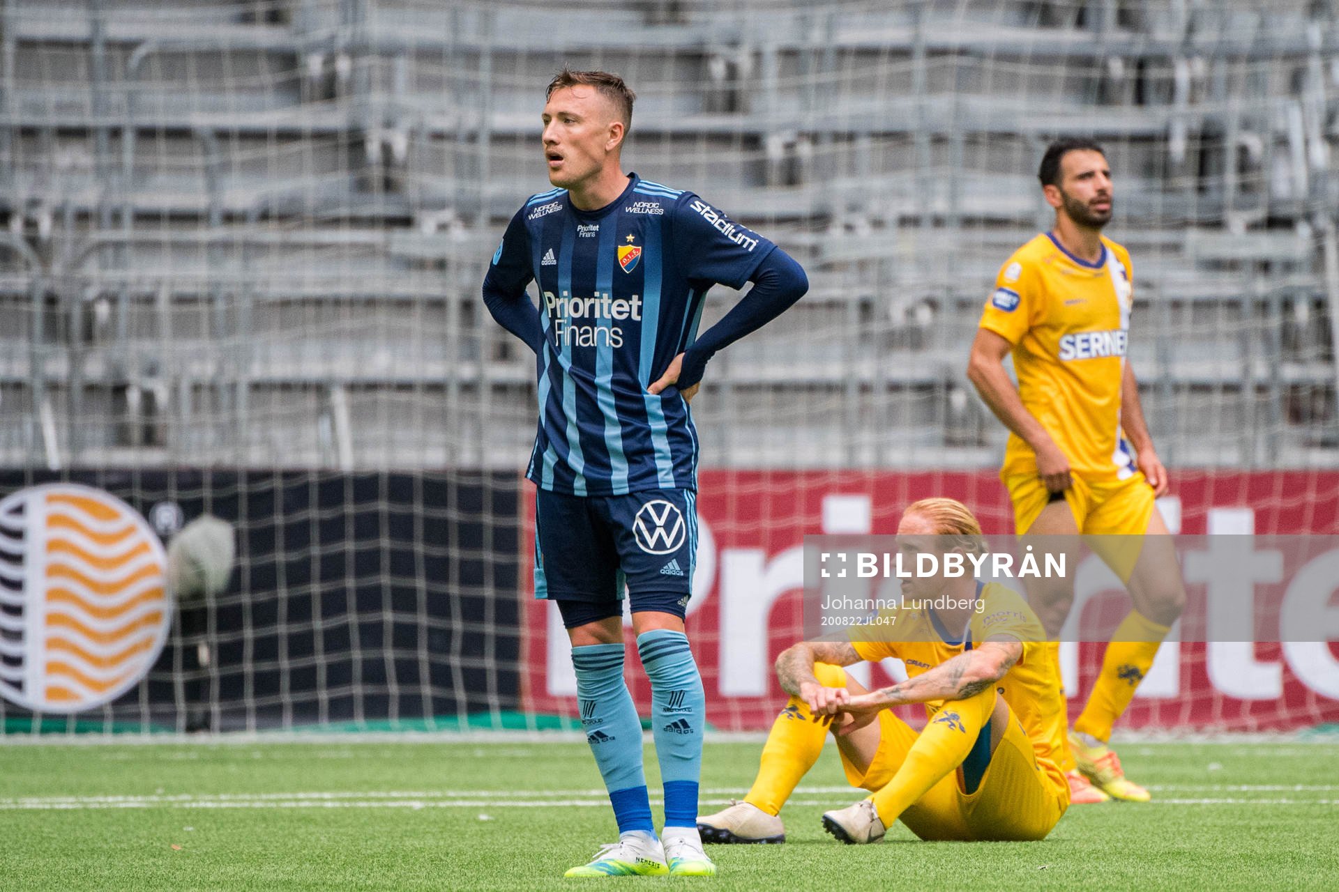 Djurgårdens Fredrik Ulvestad deppar