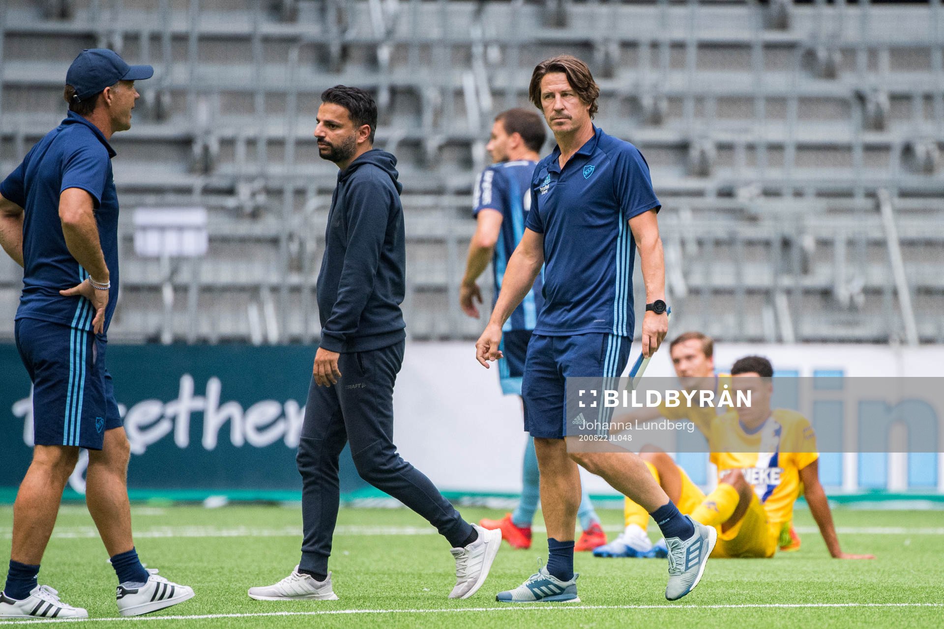 IFK Göteborgs tränare Poya Asbaghi och Djurgårdens