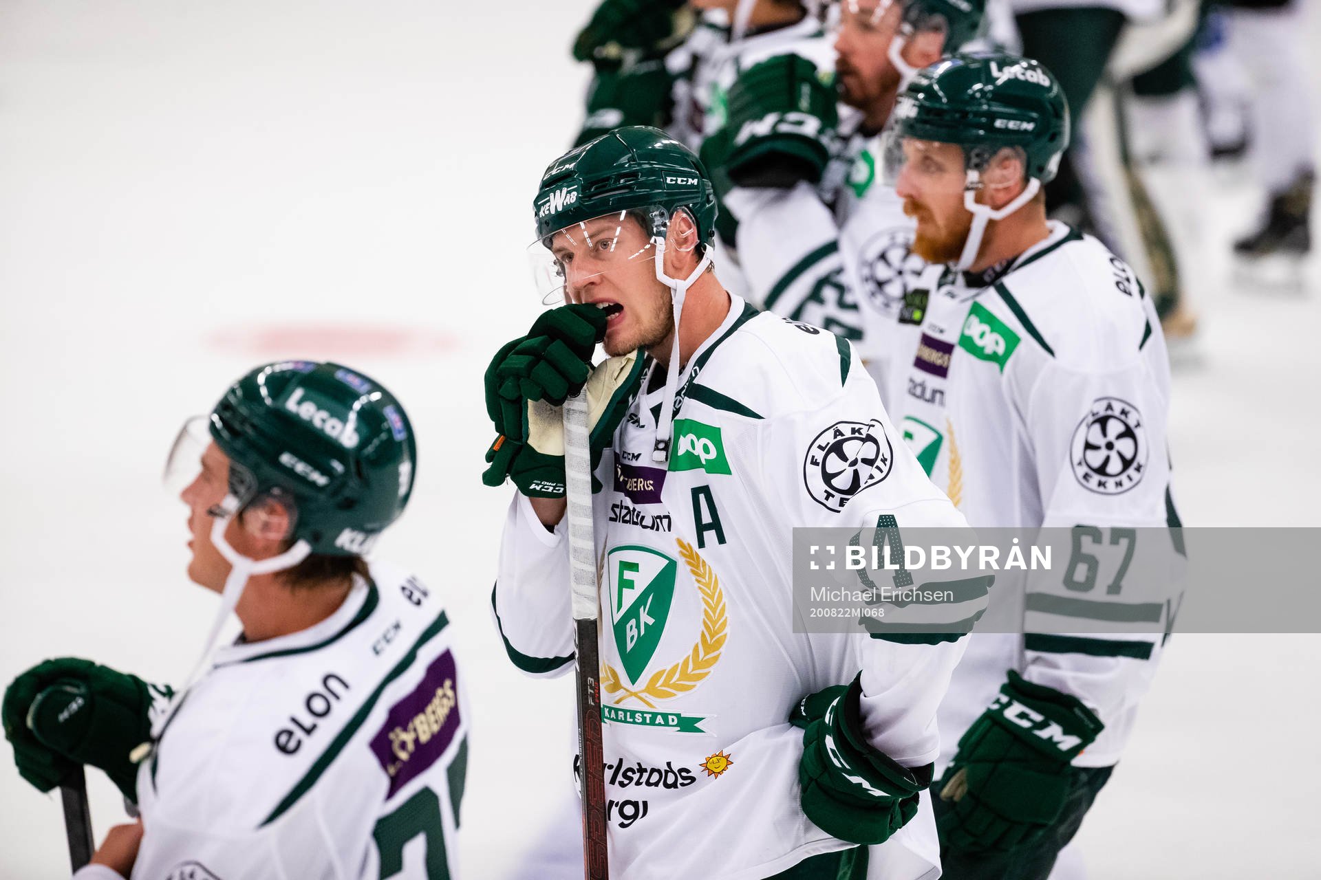 Färjestads Victor Ejdsell deppar