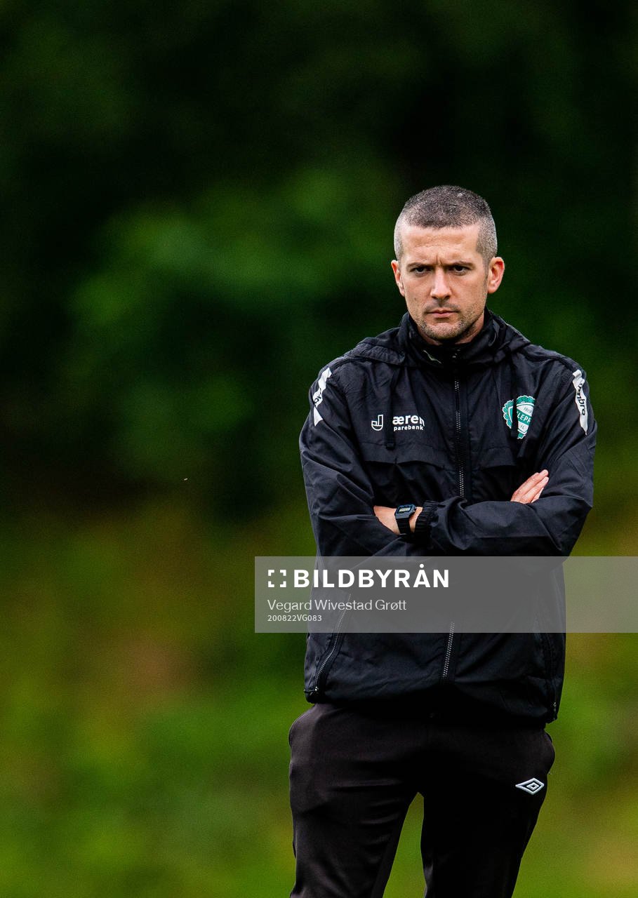 Nick Loftus, head coach of Klepp